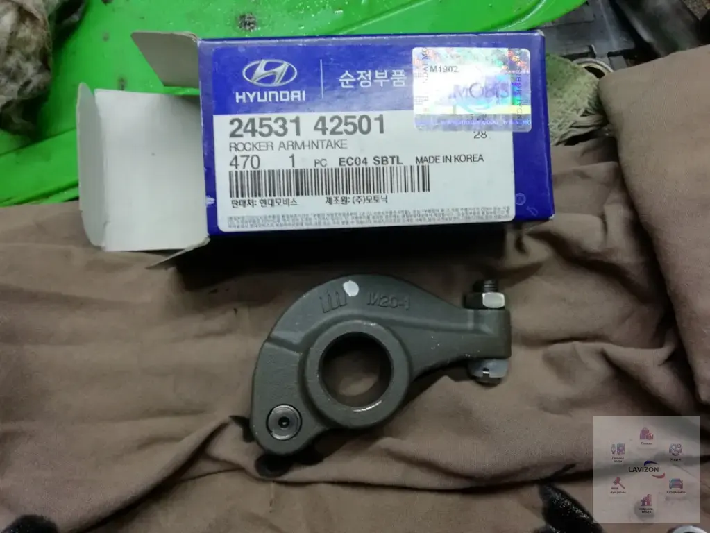 Рокер клапана выпускного 2452942501 HYUNDAI PORTER (ТаGAS) /TERRACAN 01-03 2,5TD