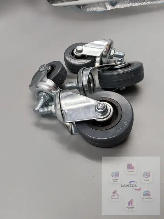 промвшленные колесики вращающиеся 360