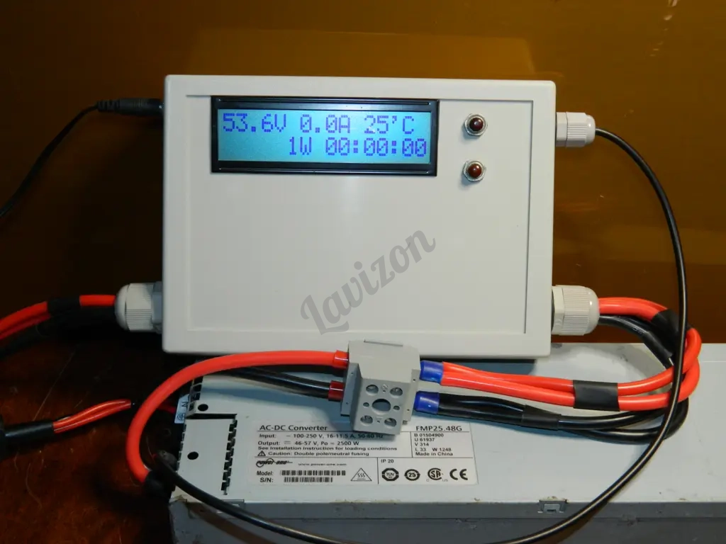 Блок питания PowerOne FMP25.48G 53,5 Вольта 2500 Ватт с разъемами. 61937