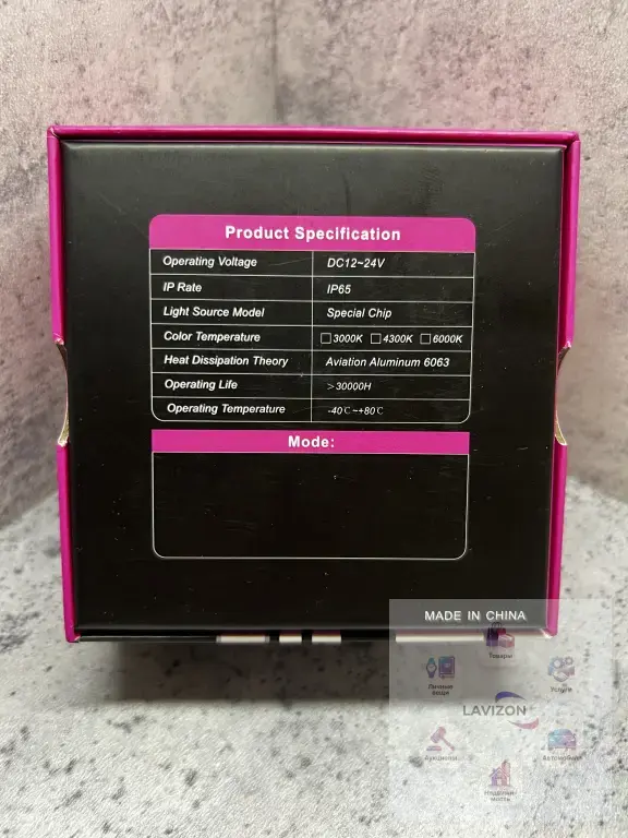 Bi-LED мини линзы H7 светодиодные лампы с кулером