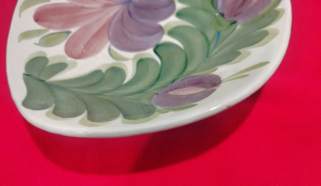 Блюдо фаянс, винтаж, ЗИК, 1974-1991