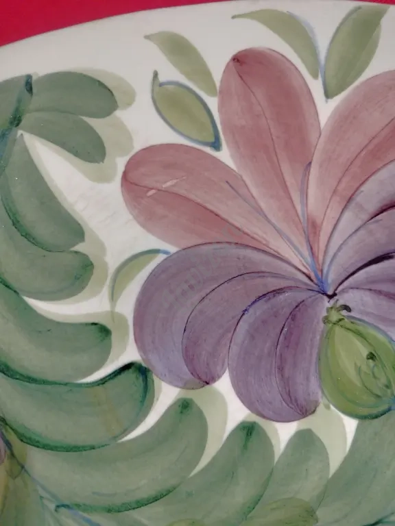 Блюдо фаянс, винтаж, ЗИК, 1974-1991