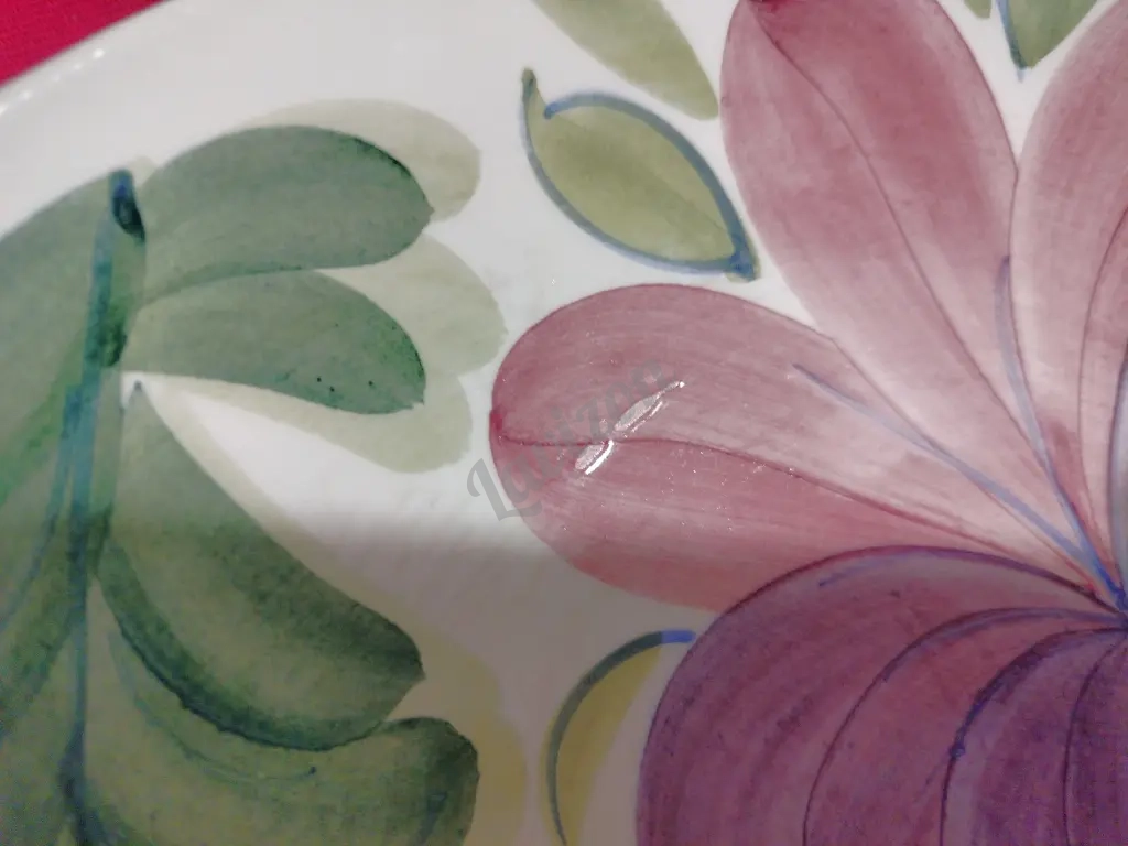 Блюдо фаянс, винтаж, ЗИК, 1974-1991