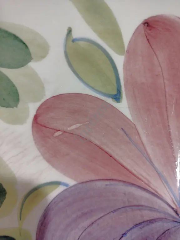 Блюдо фаянс, винтаж, ЗИК, 1974-1991