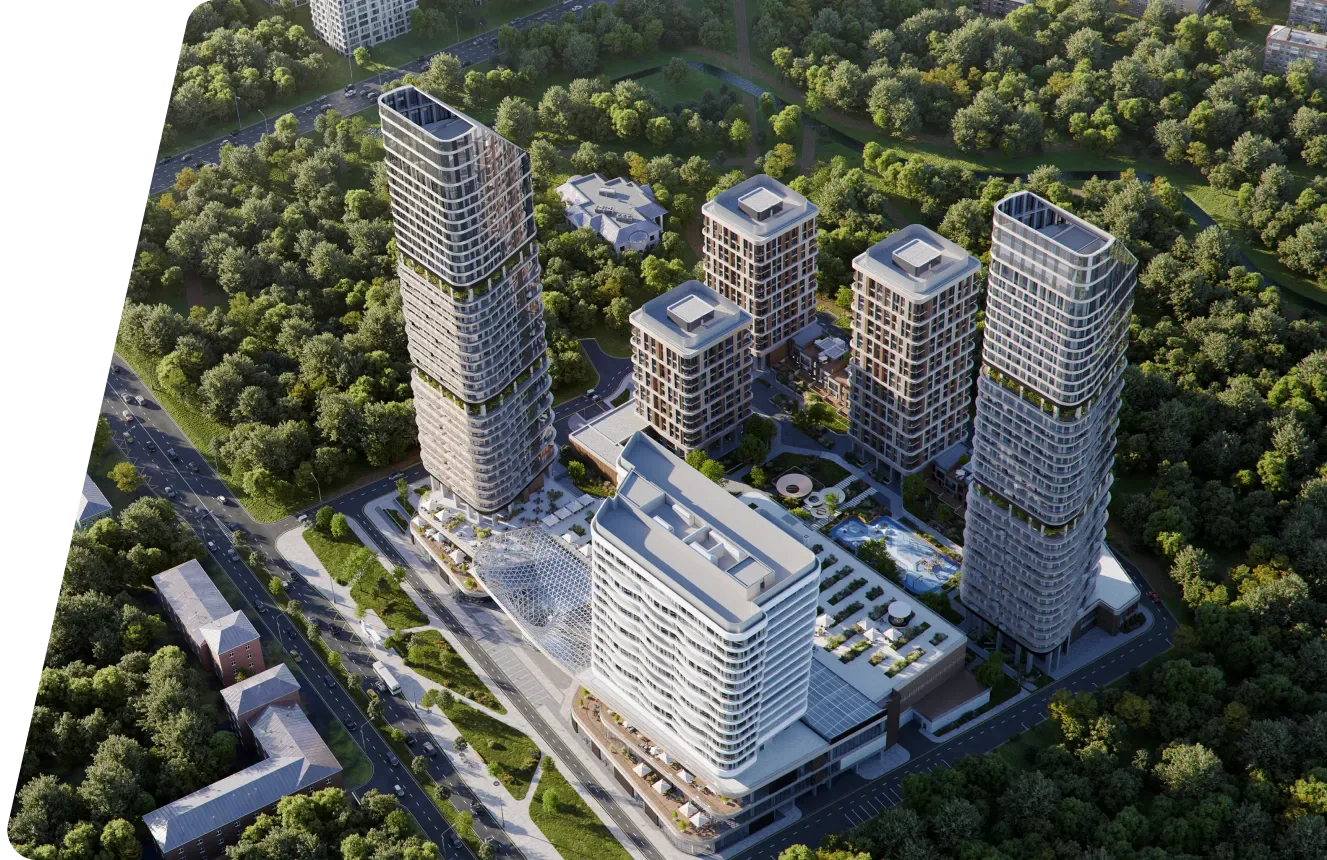 Родина Парк рядом с Долиной реки Сетунь