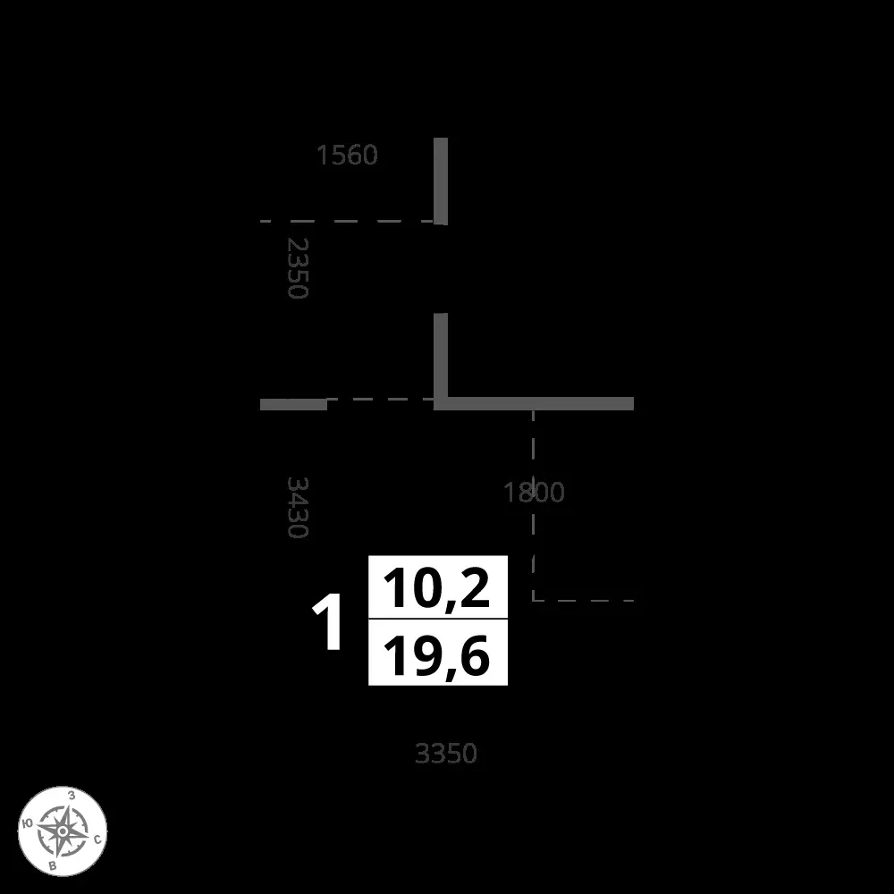Студия, 19,6 м² — 10 971 453 ₽