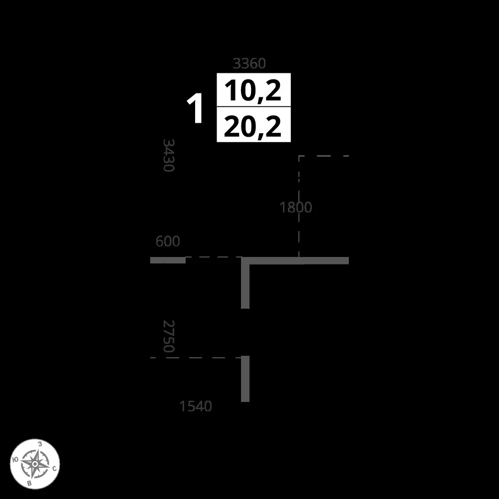 Студия, 20,2 м² — 11 298 426 ₽