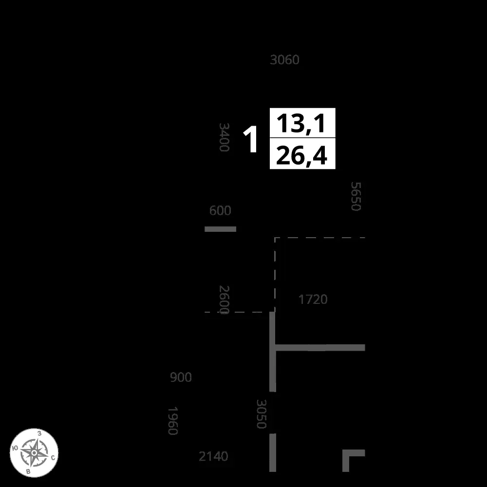 Студия, 26,4 м² — 12 516 715 ₽
