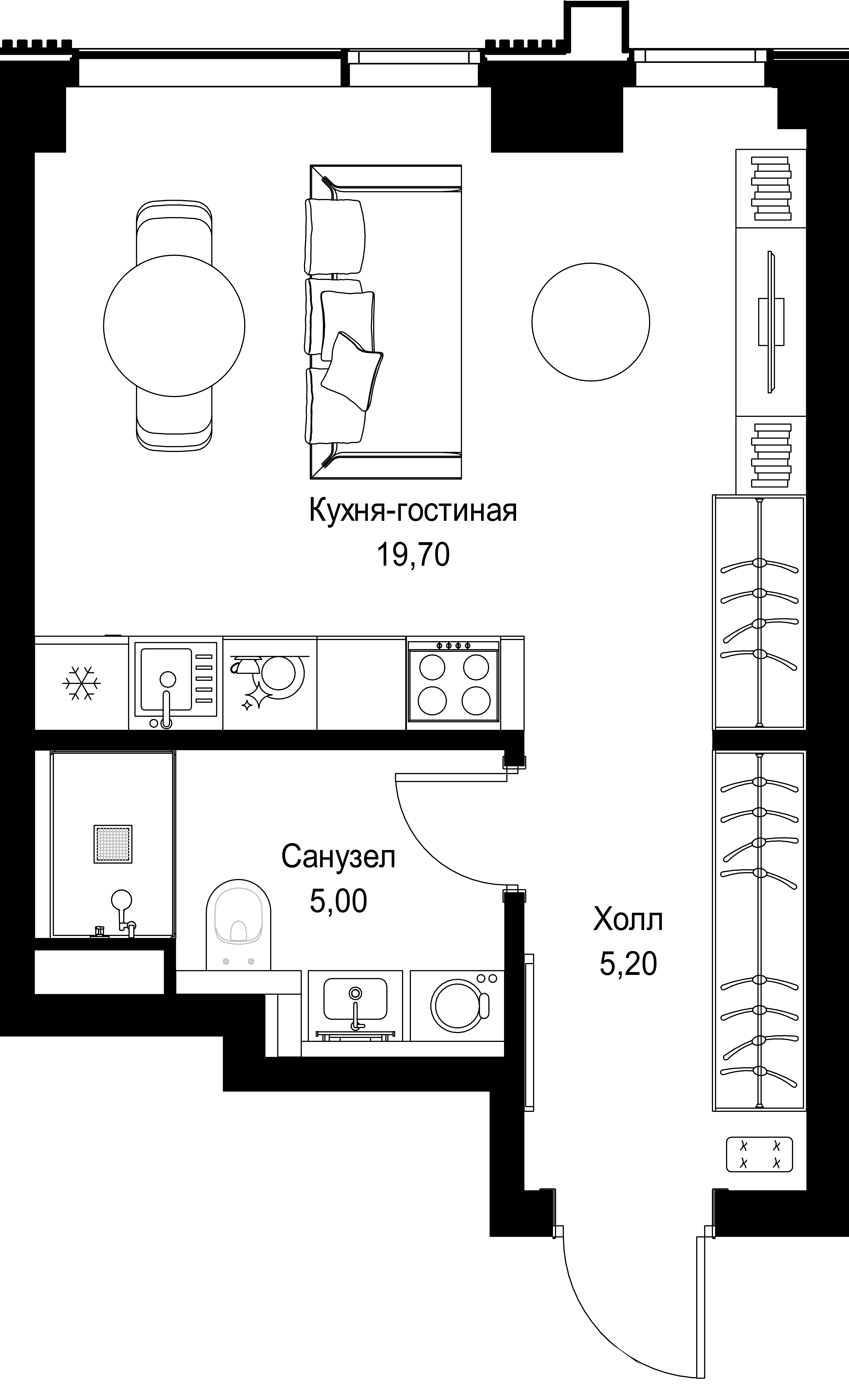9-комнатная, 29,9 м² — 18 554 146 ₽