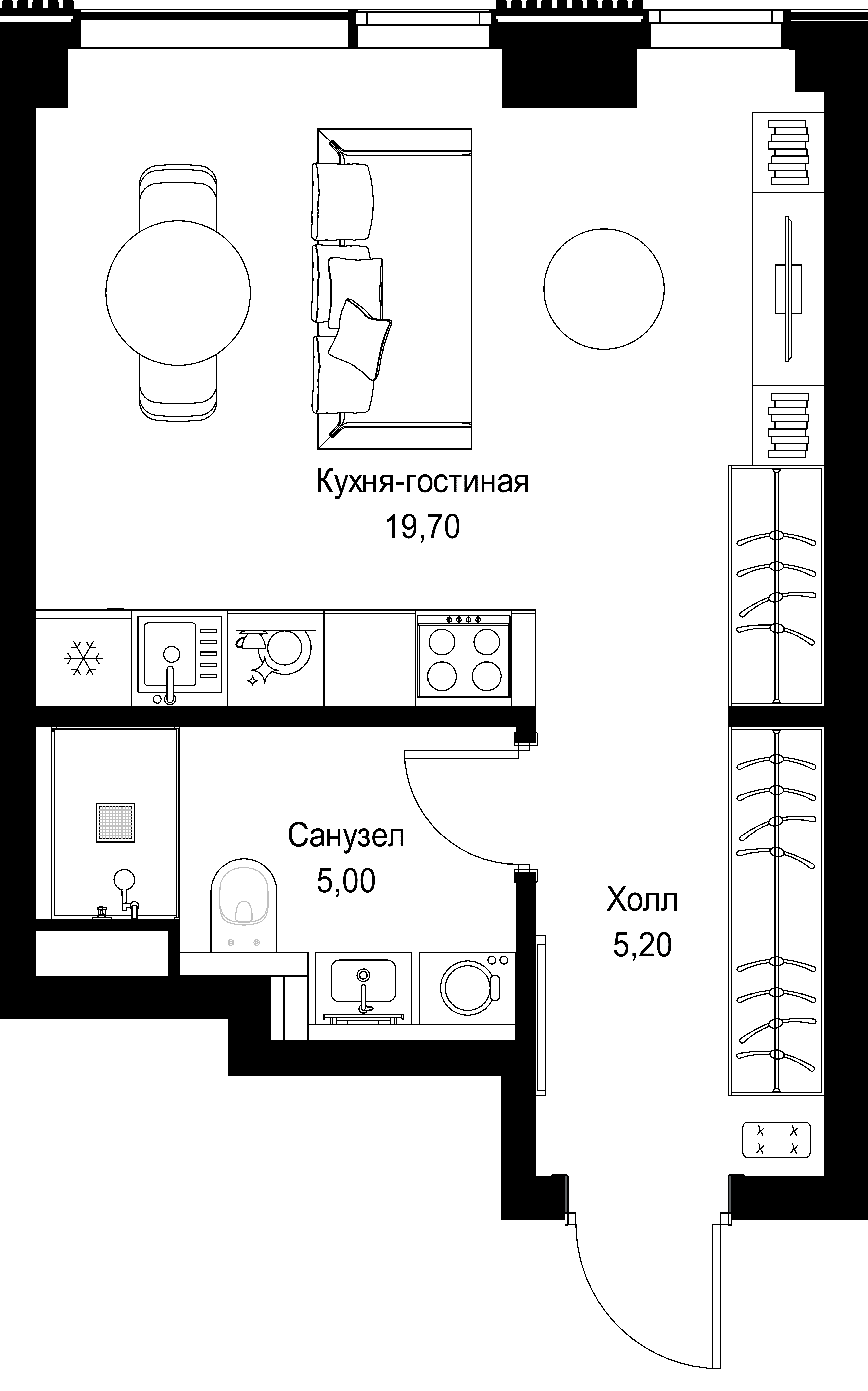 9-комнатная, 29,9 м² — 19 340 964 ₽