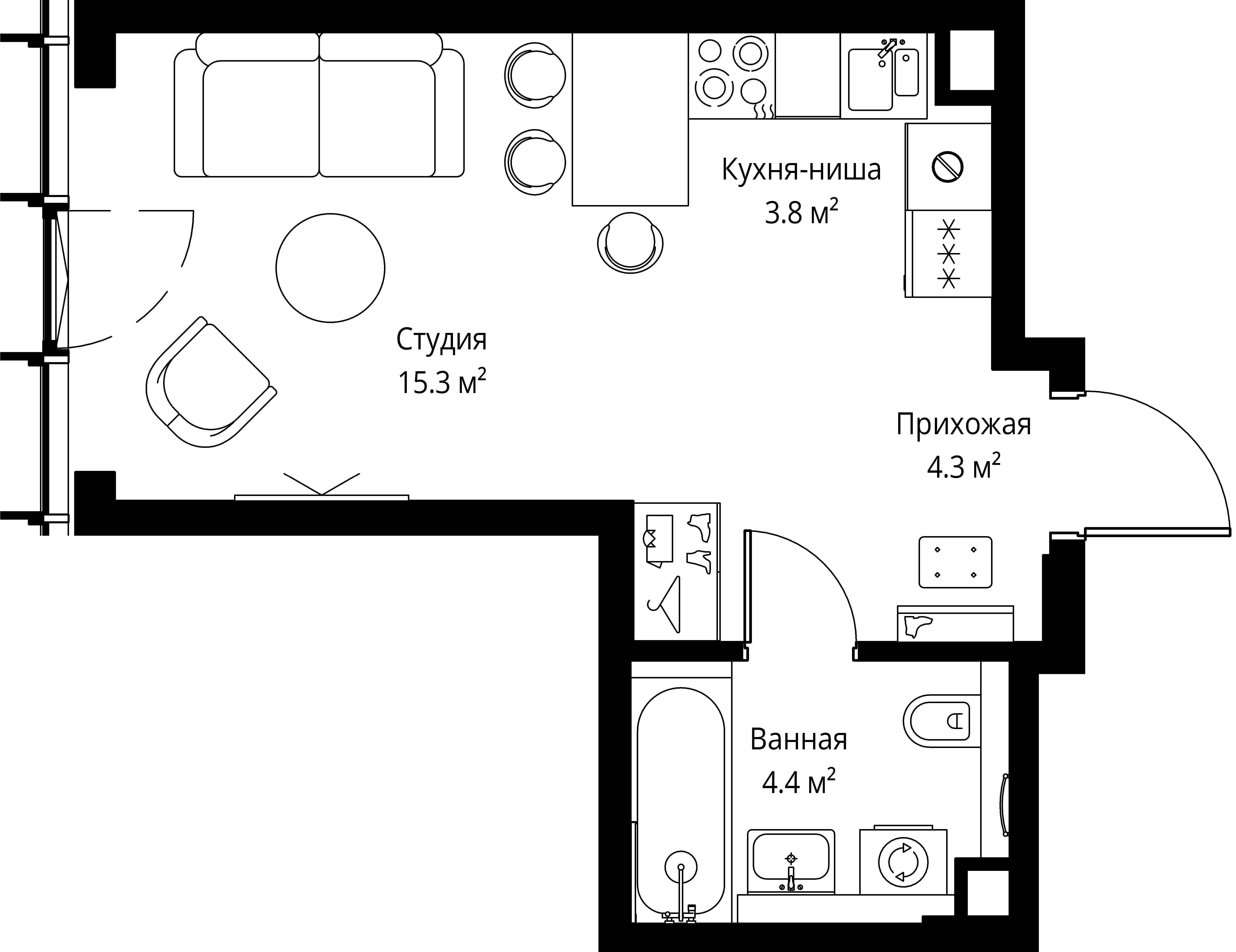 9-комнатная, 27,8 м² — 23 733 972 ₽