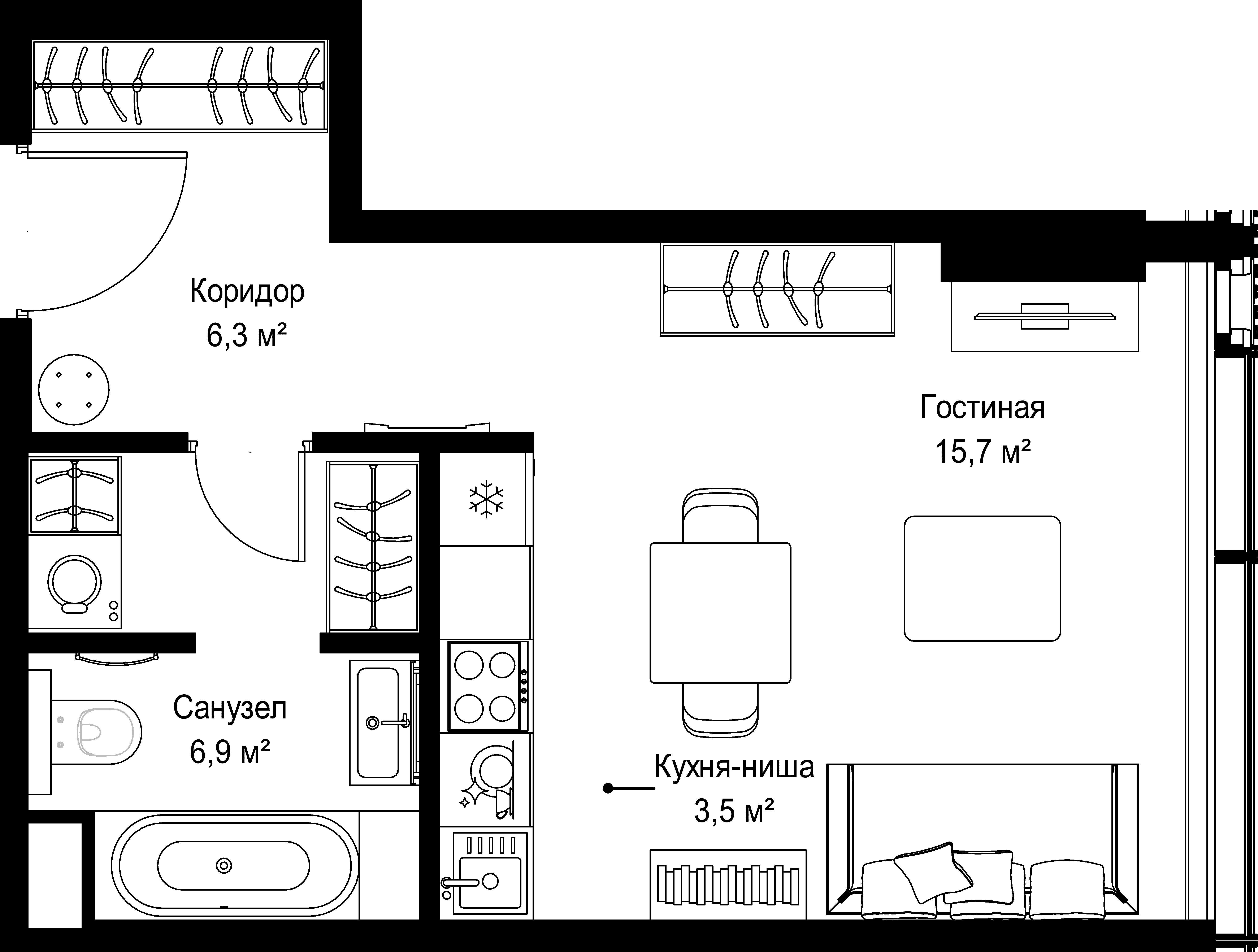 9-комнатная, 32,4 м² — 30 198 096 ₽