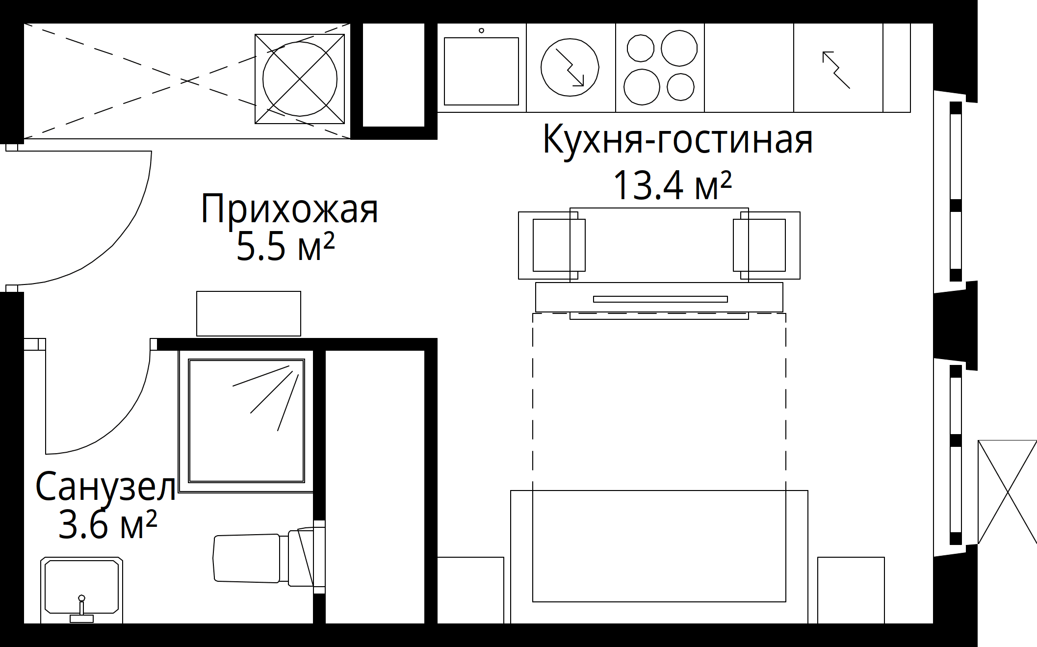 9-комнатная, 22,5 м² — 6 996 052 ₽
