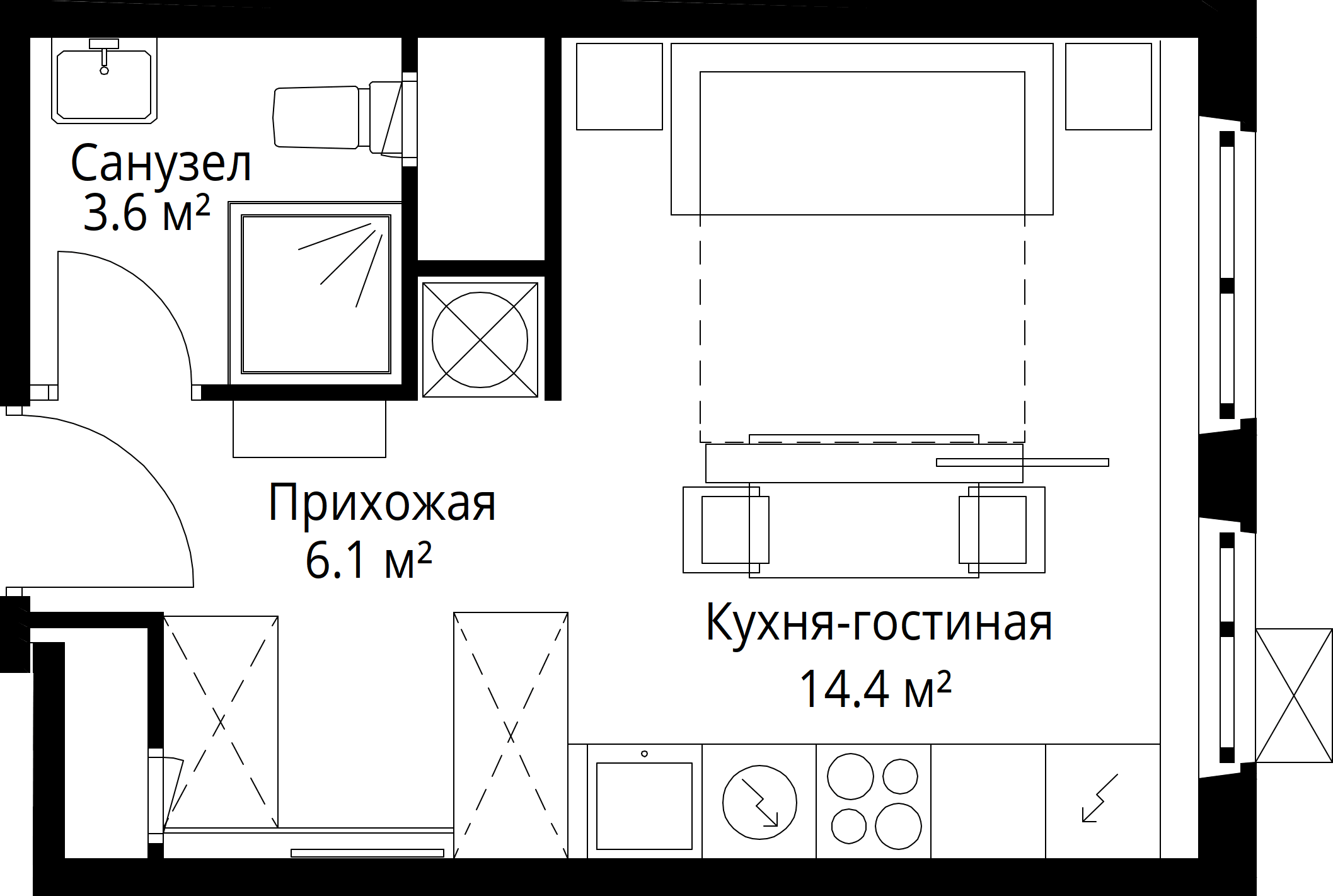 9-комнатная, 24,1 м² — 6 935 779 ₽