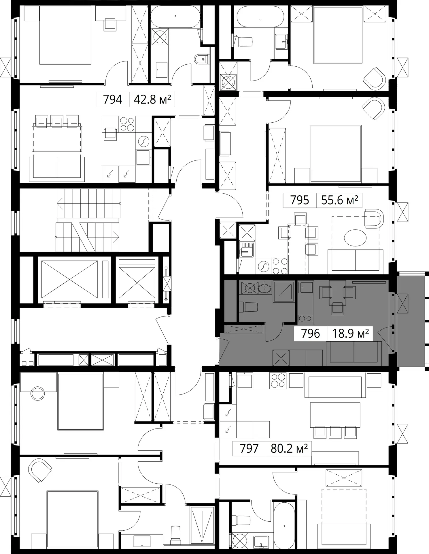 9-комнатная, 18,9 м² — 6 518 934 ₽