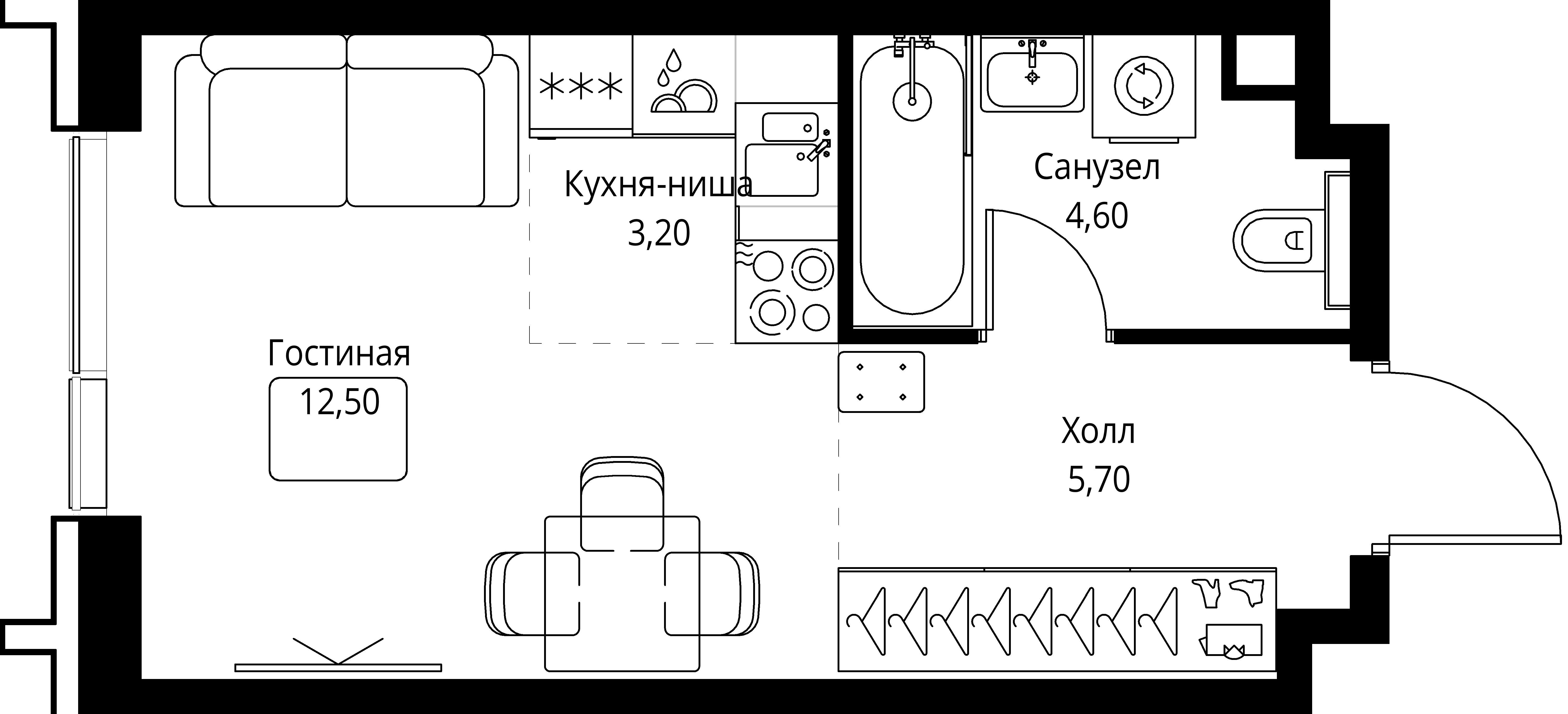 9-комнатная, 26 м² — 19 364 125 ₽
