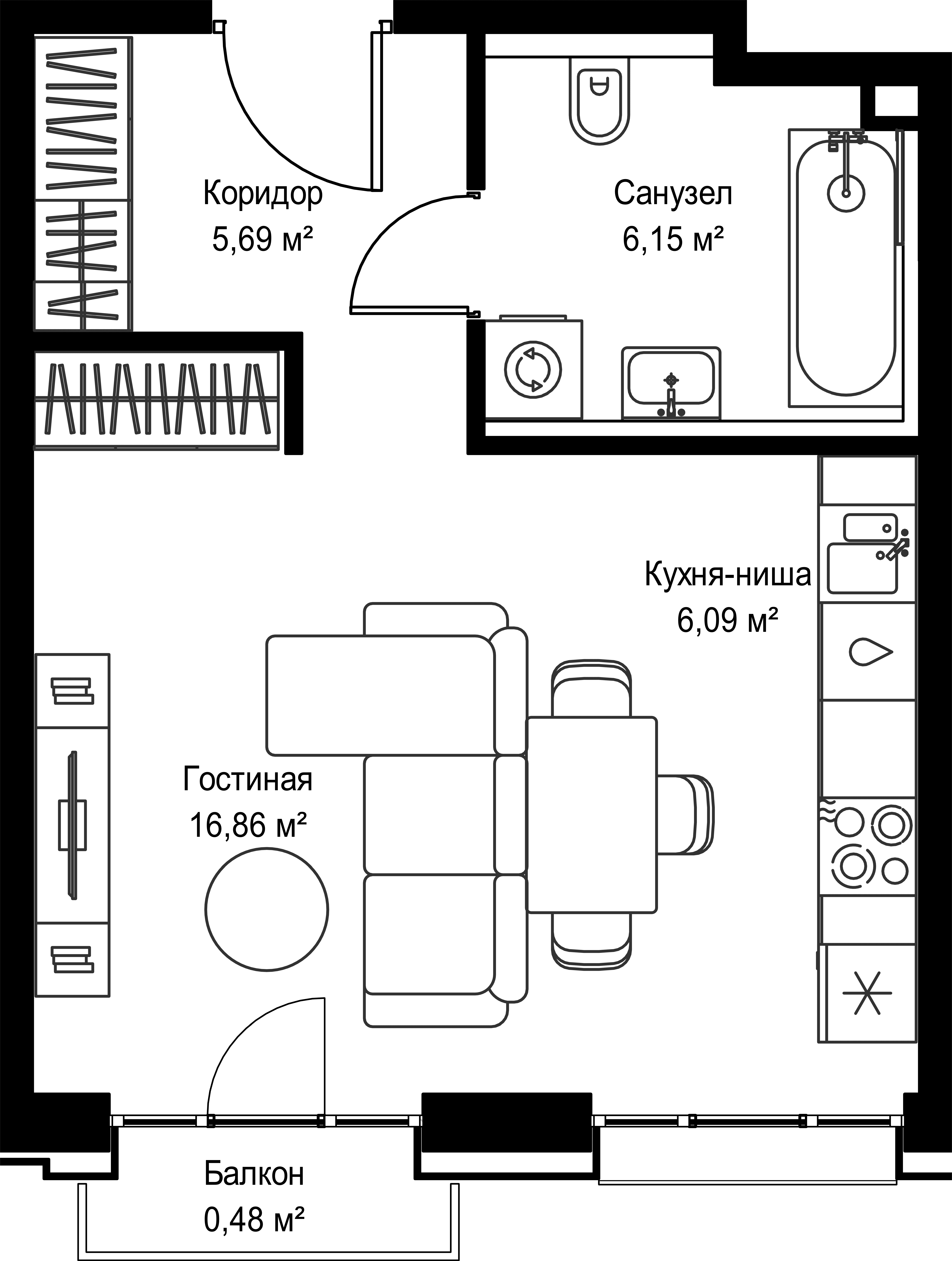 9-комнатная, 35,27 м² — 21 349 601 ₽