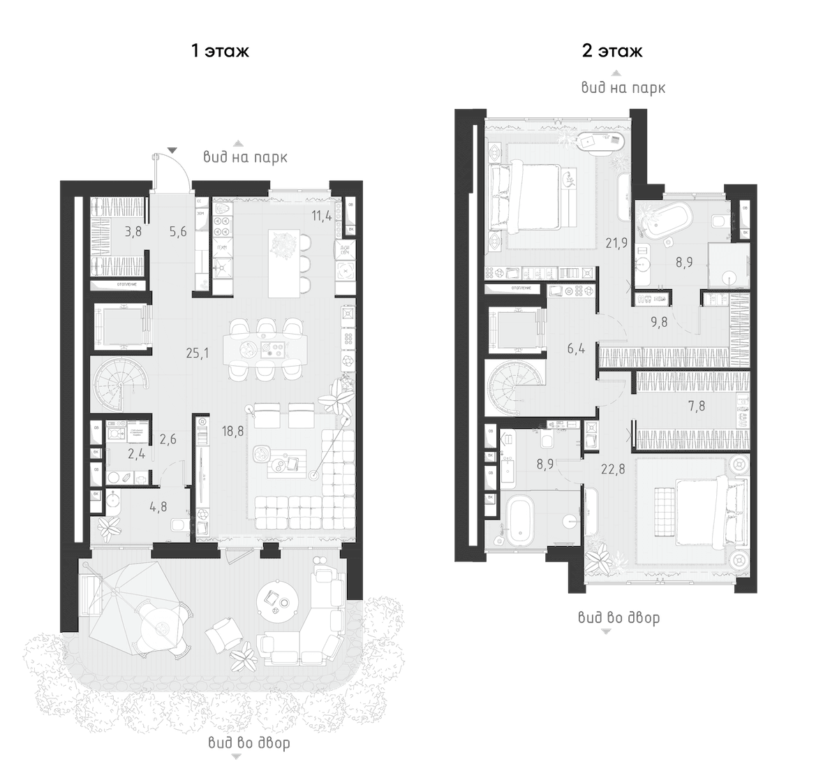 4-комнатная, 161 м² — 329 271 000 ₽
