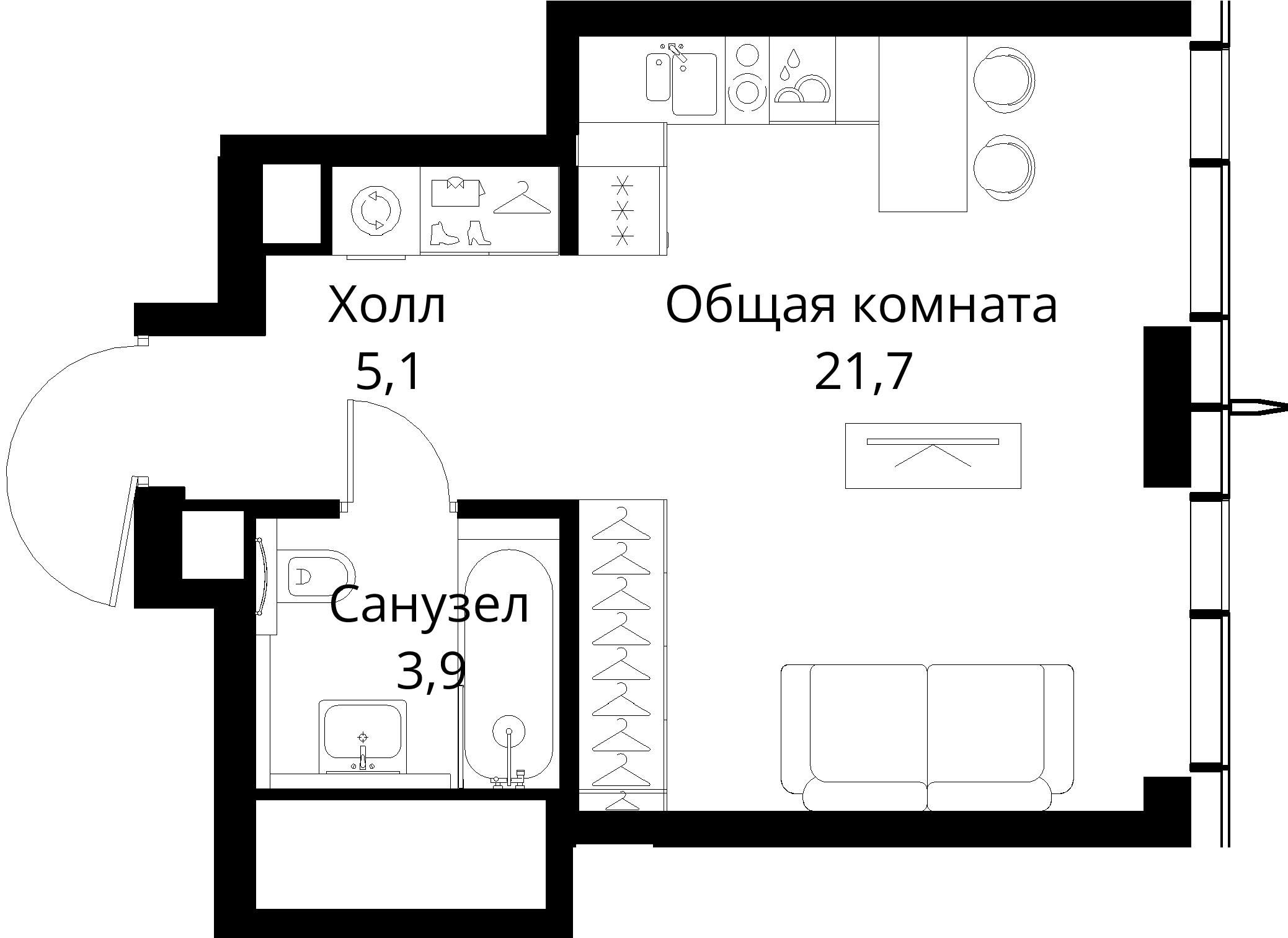 9-комнатная, 30,7 м² — 18 789 367 ₽