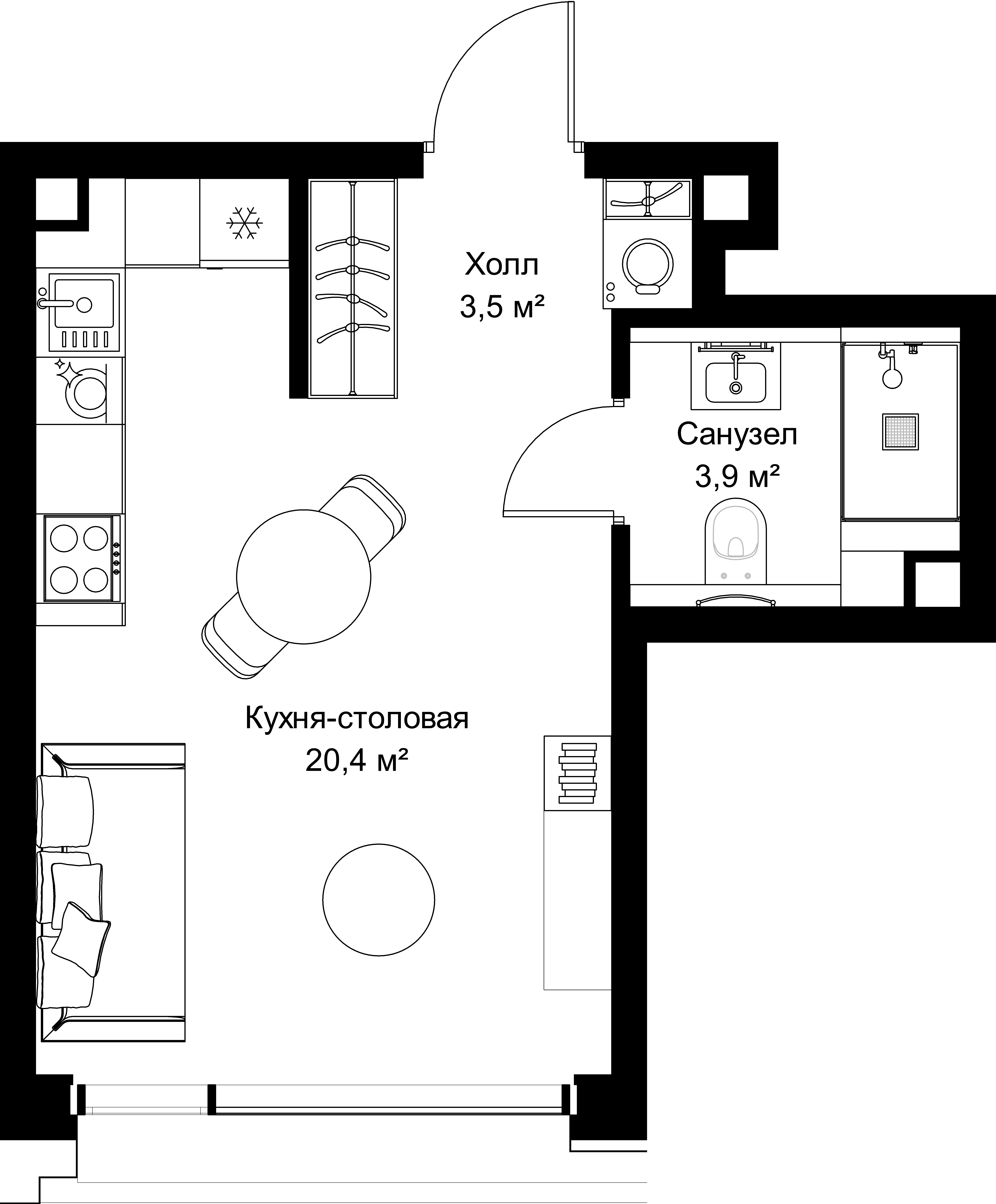 9-комнатная, 27,8 м² — 18 927 630 ₽