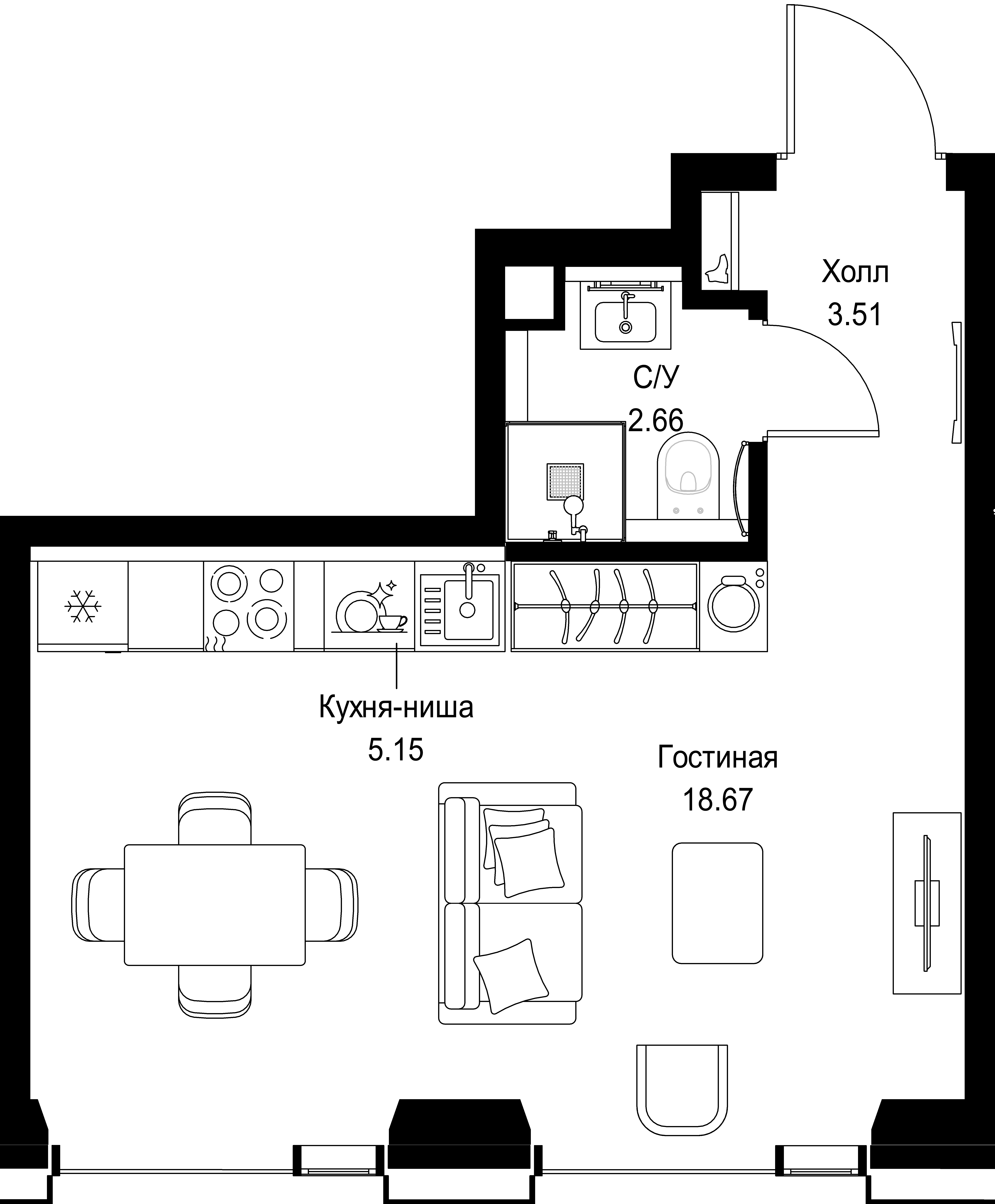 9-комнатная, 29,99 м² — 19 475 506 ₽