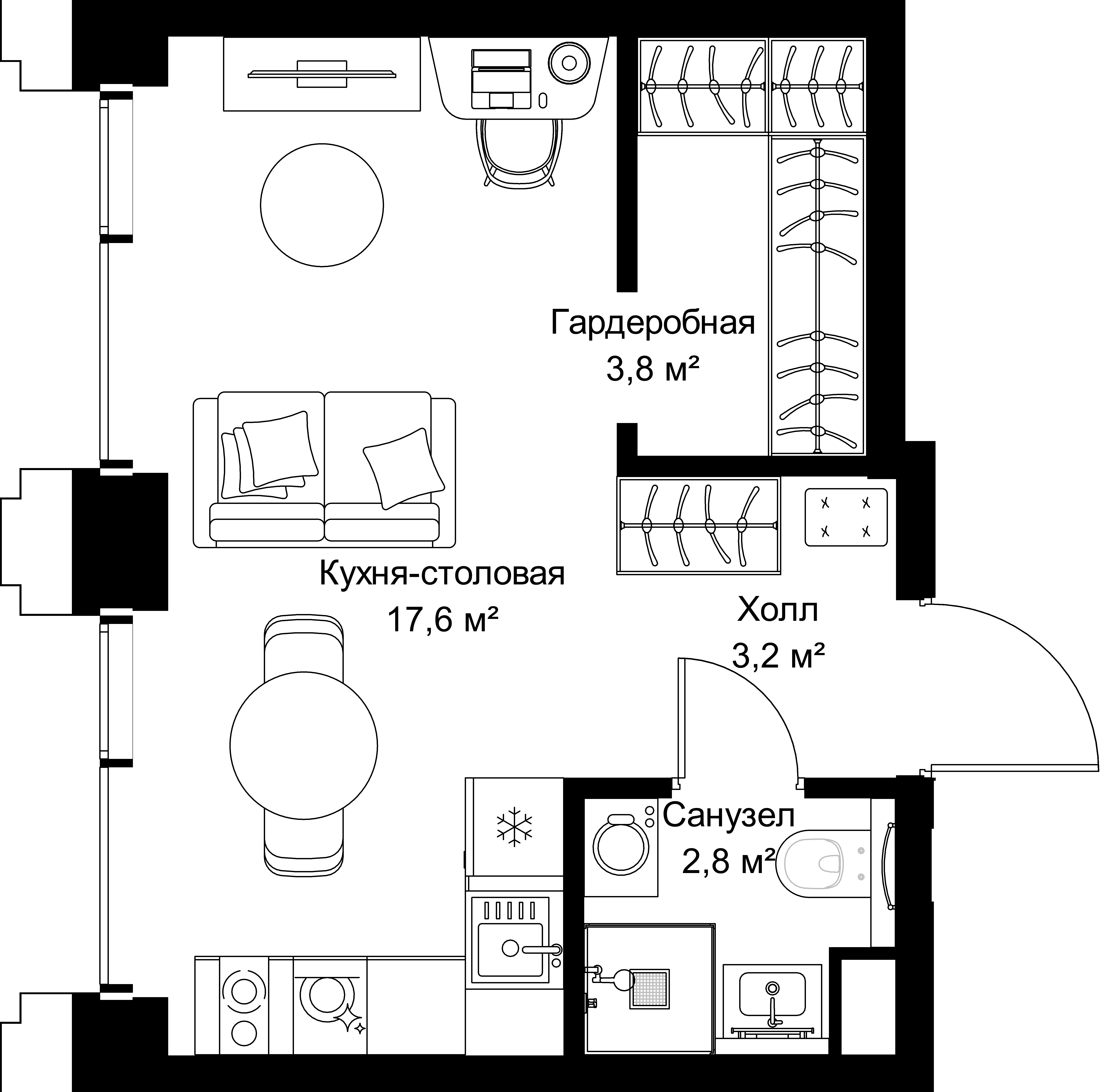 9-комнатная, 27,4 м² — 18 795 030 ₽