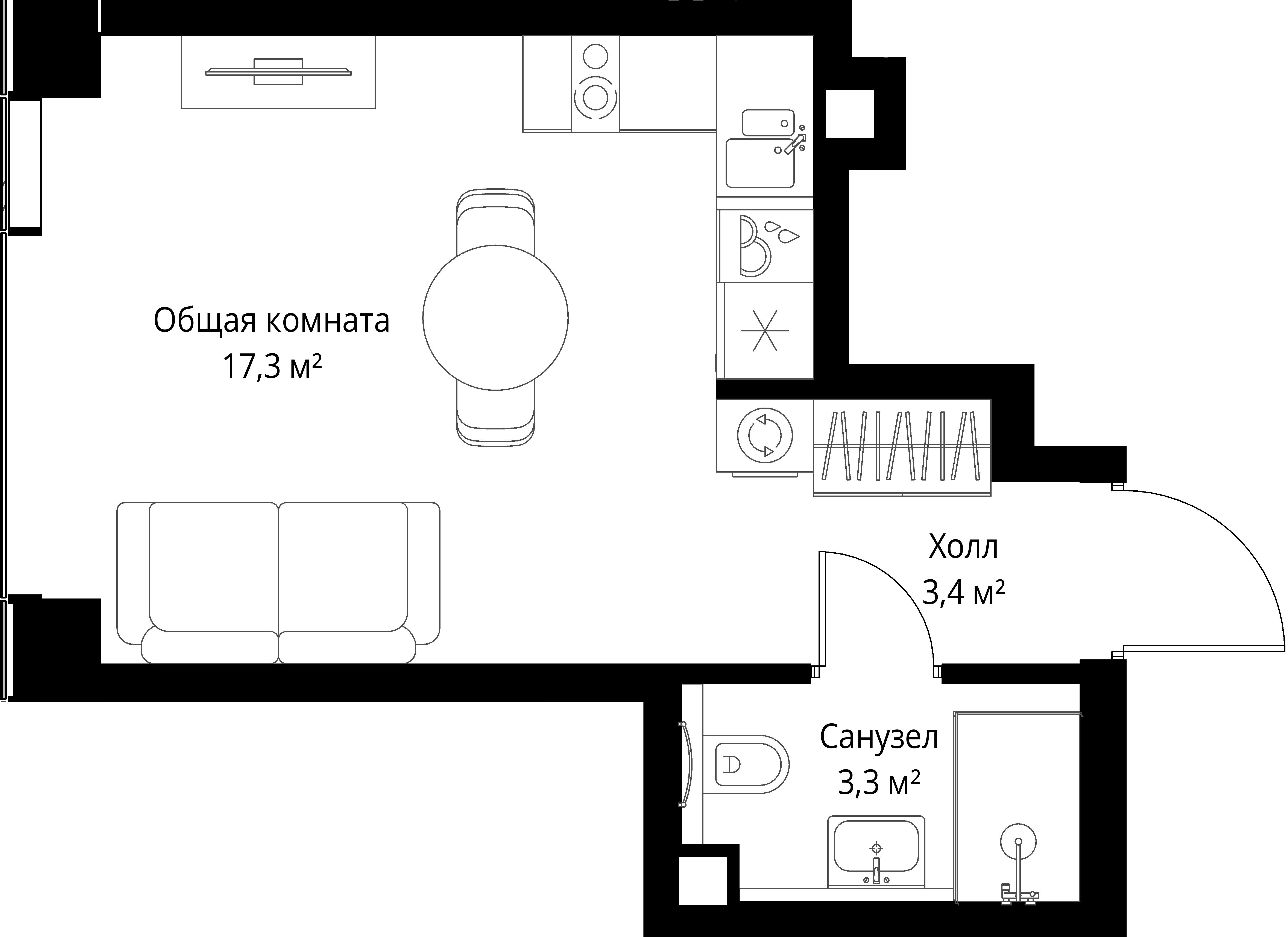 9-комнатная, 24 м² — 16 605 600 ₽