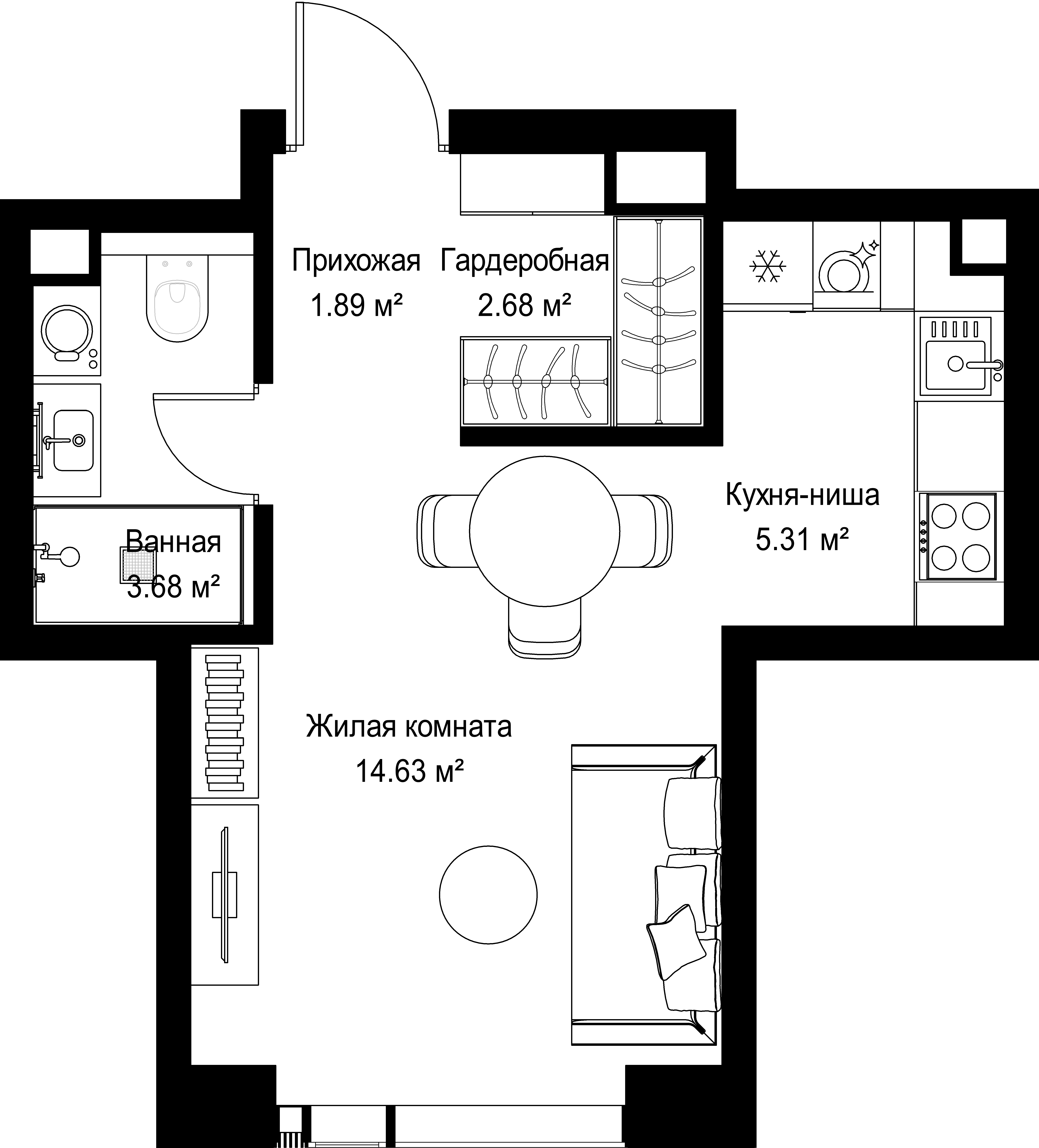 9-комнатная, 28,19 м² — 17 755 471 ₽