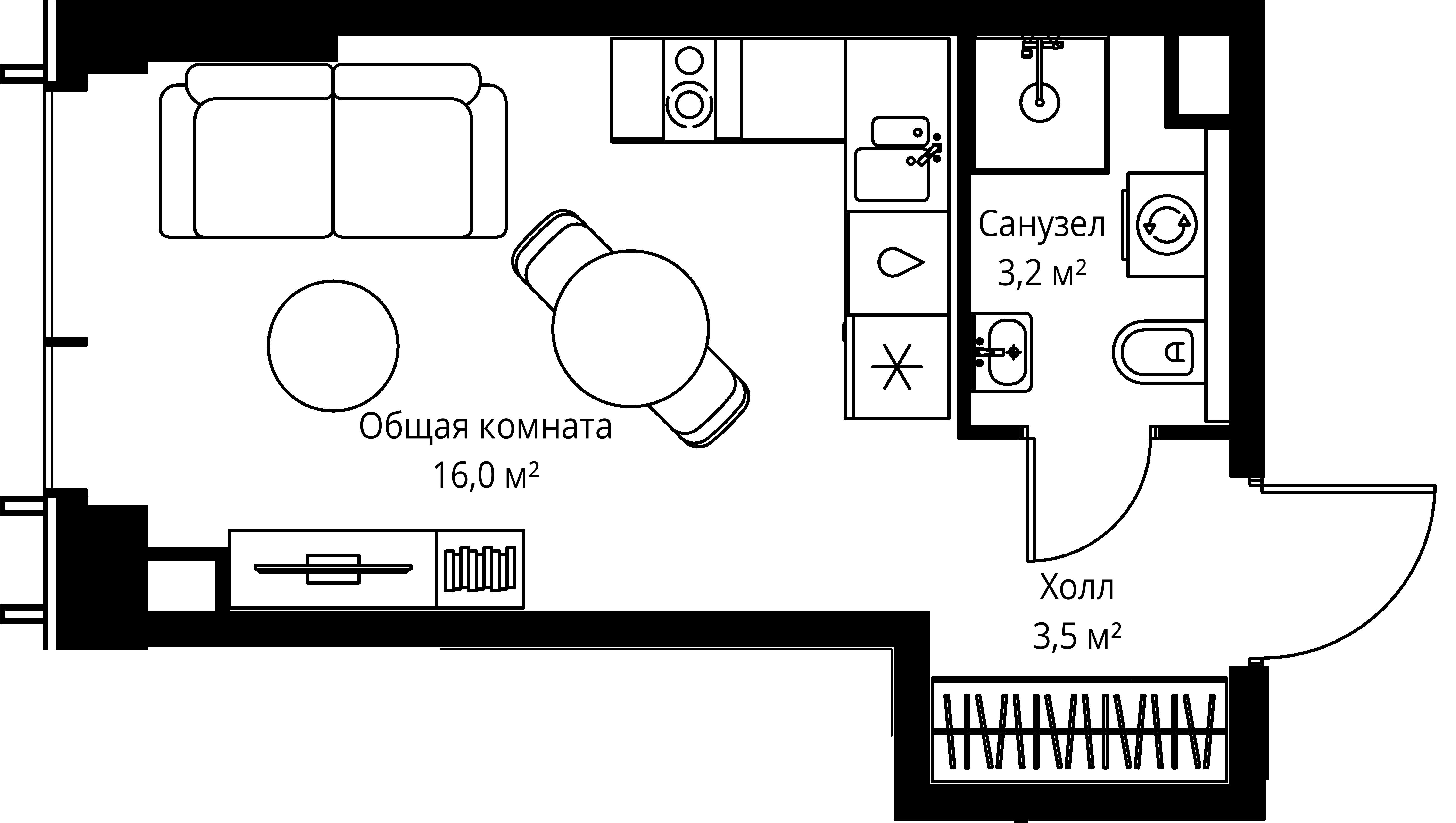 9-комнатная, 22,7 м² — 17 211 140 ₽