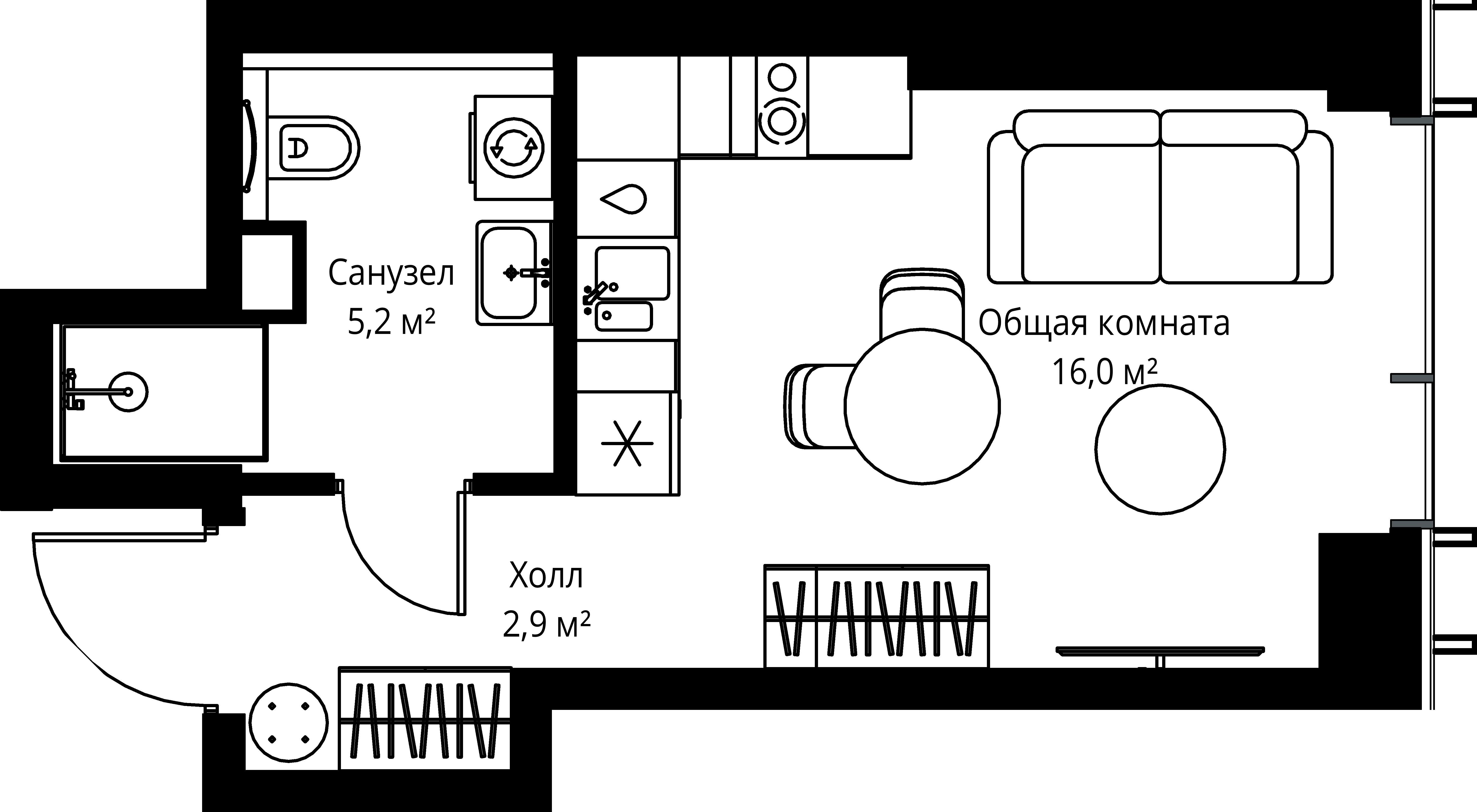 9-комнатная, 24,1 м² — 17 166 430 ₽