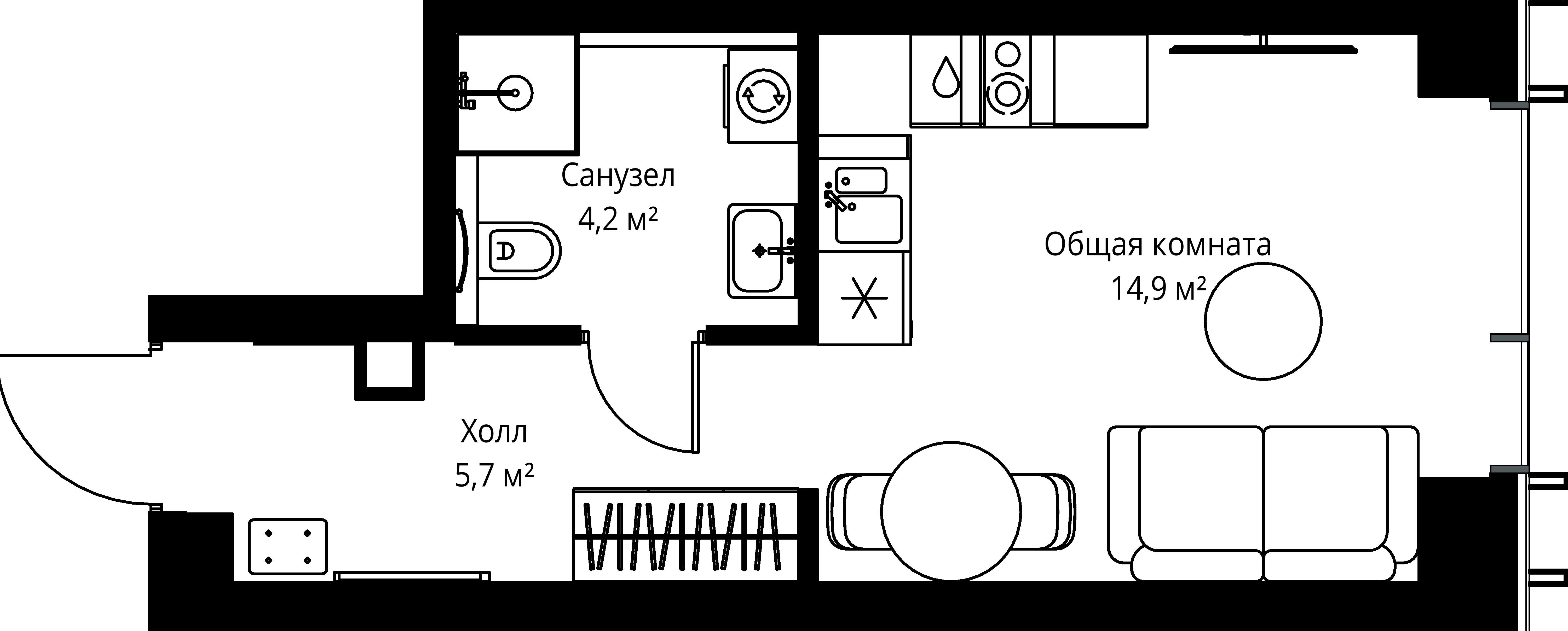 9-комнатная, 24,8 м² — 16 800 760 ₽