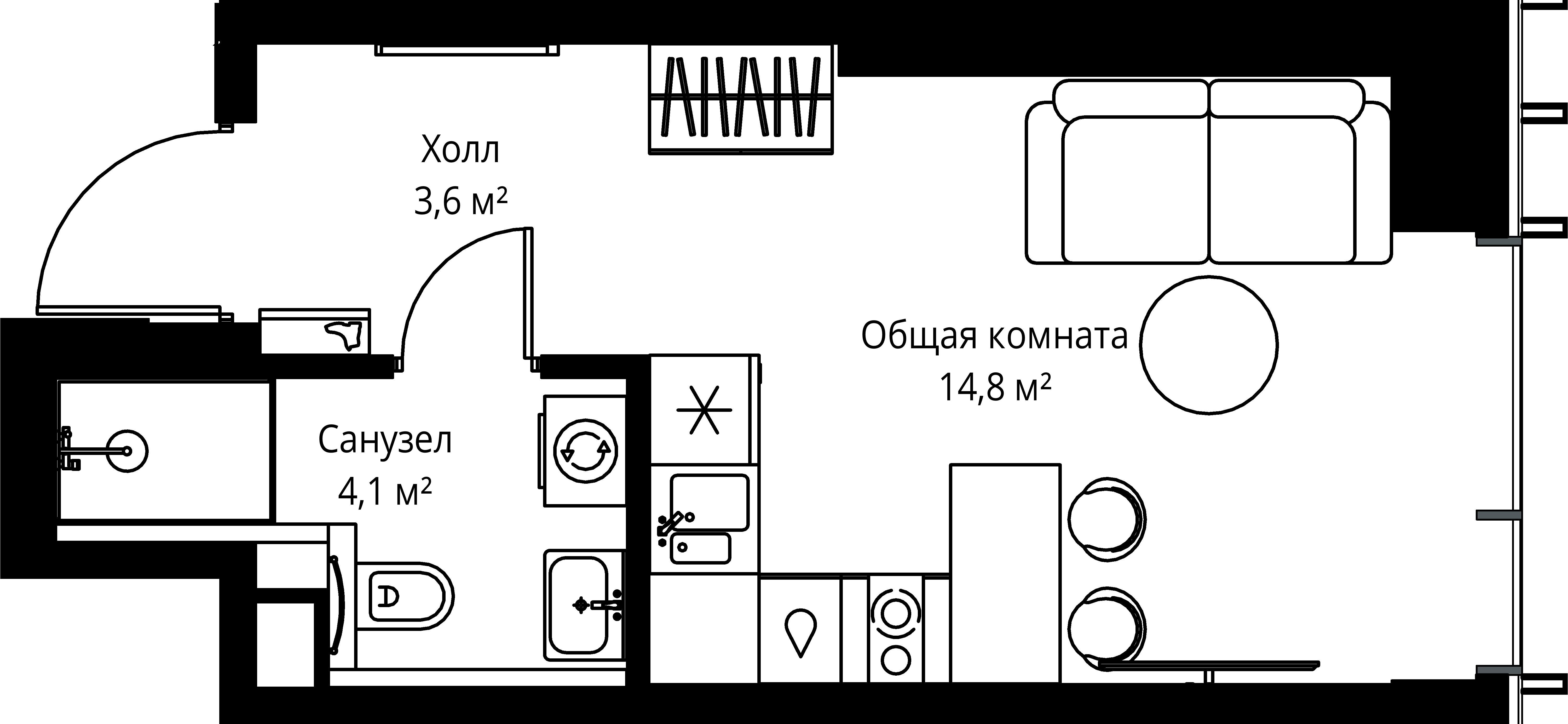 9-комнатная, 22,5 м² — 16 141 500 ₽
