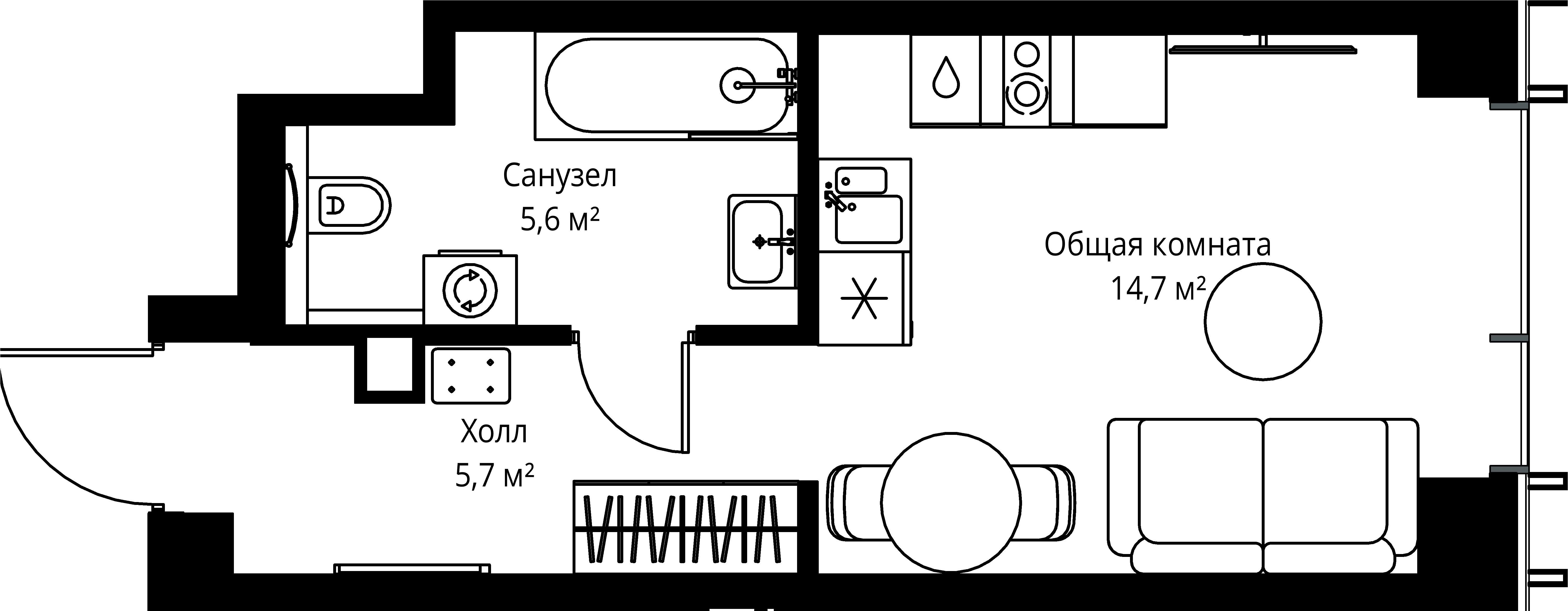 9-комнатная, 26 м² — 16 950 700 ₽