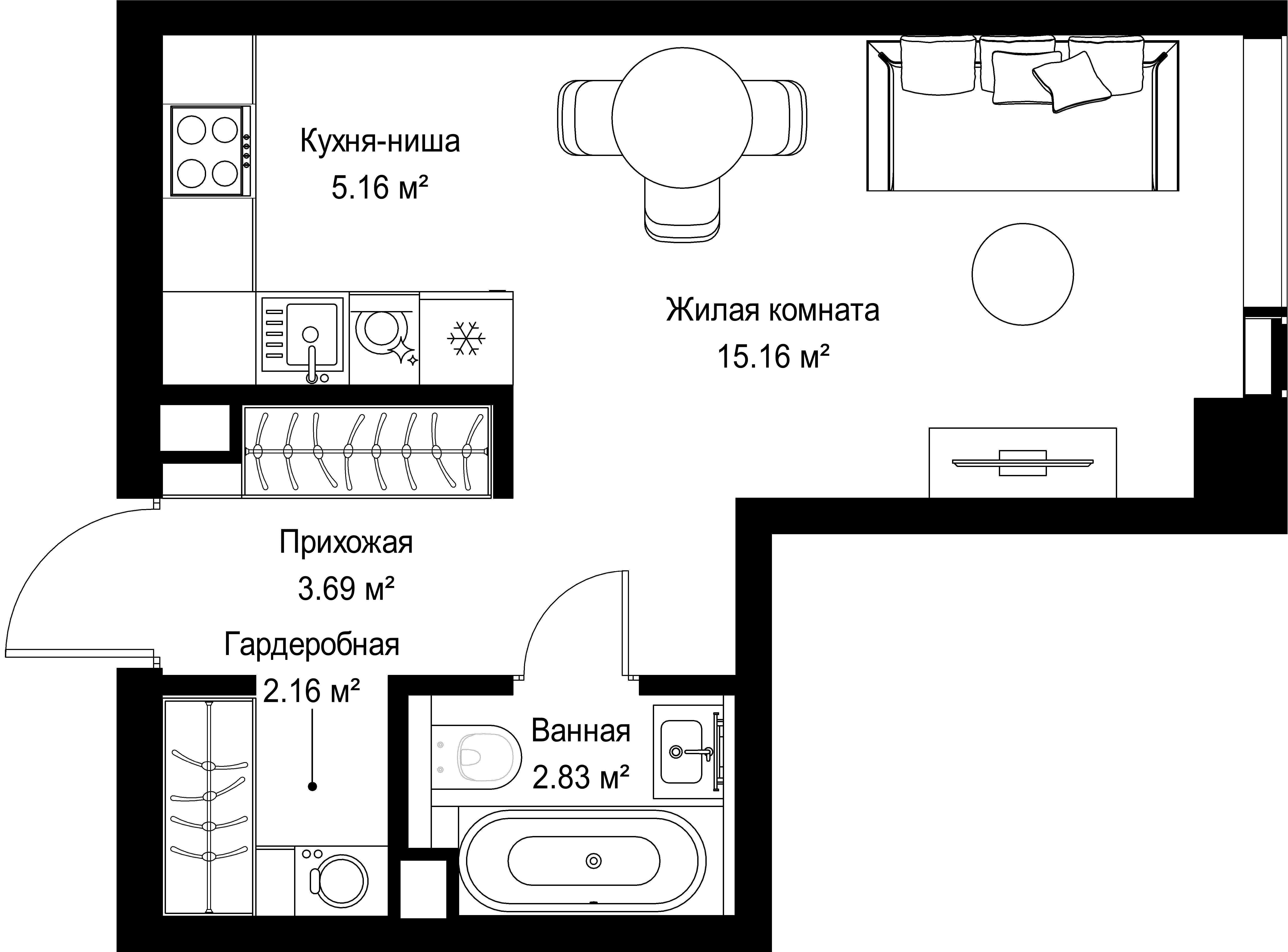 9-комнатная, 29 м² — 17 698 700 ₽
