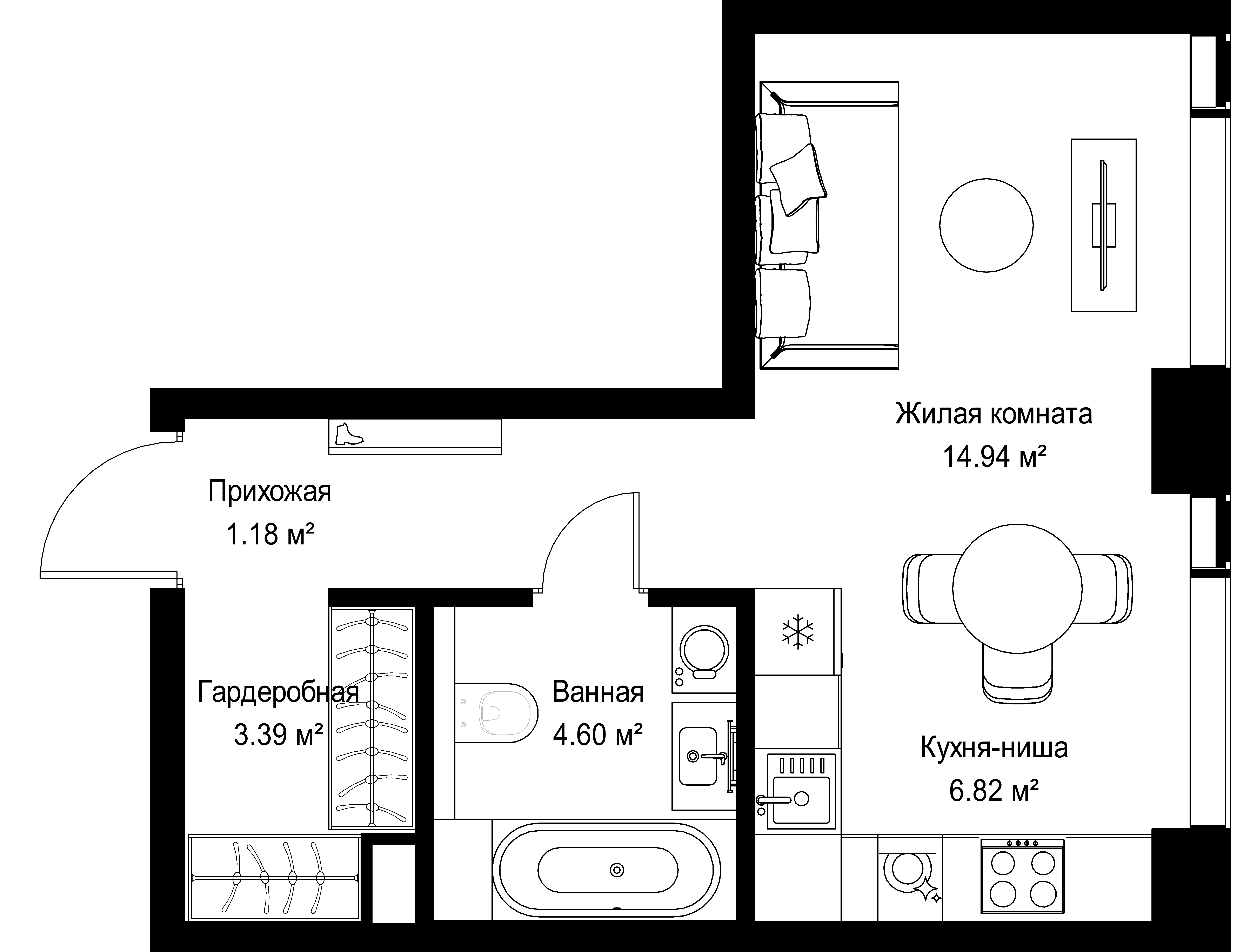 9-комнатная, 30,93 м² — 18 902 869 ₽