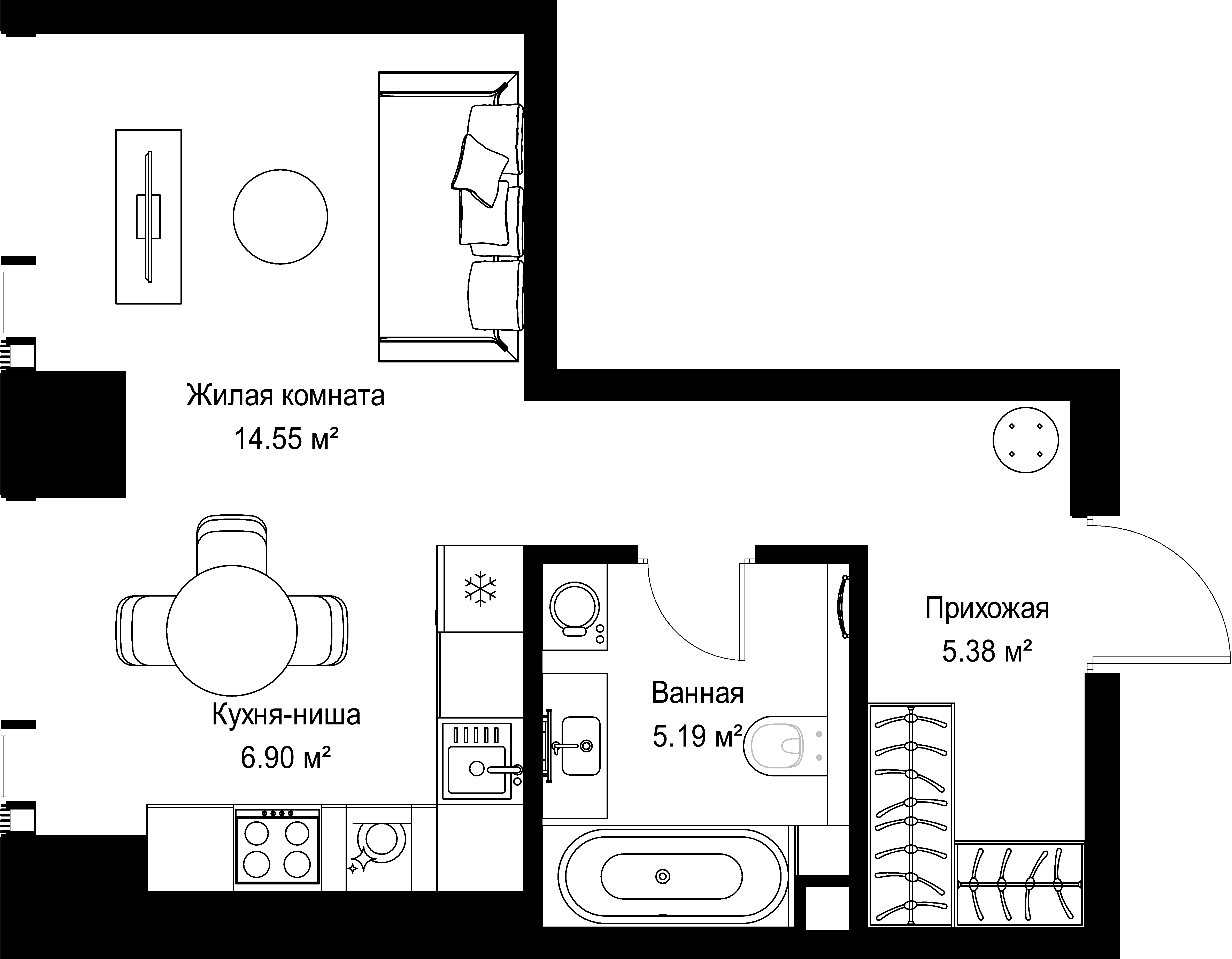 9-комнатная, 32,02 м² — 18 752 513 ₽