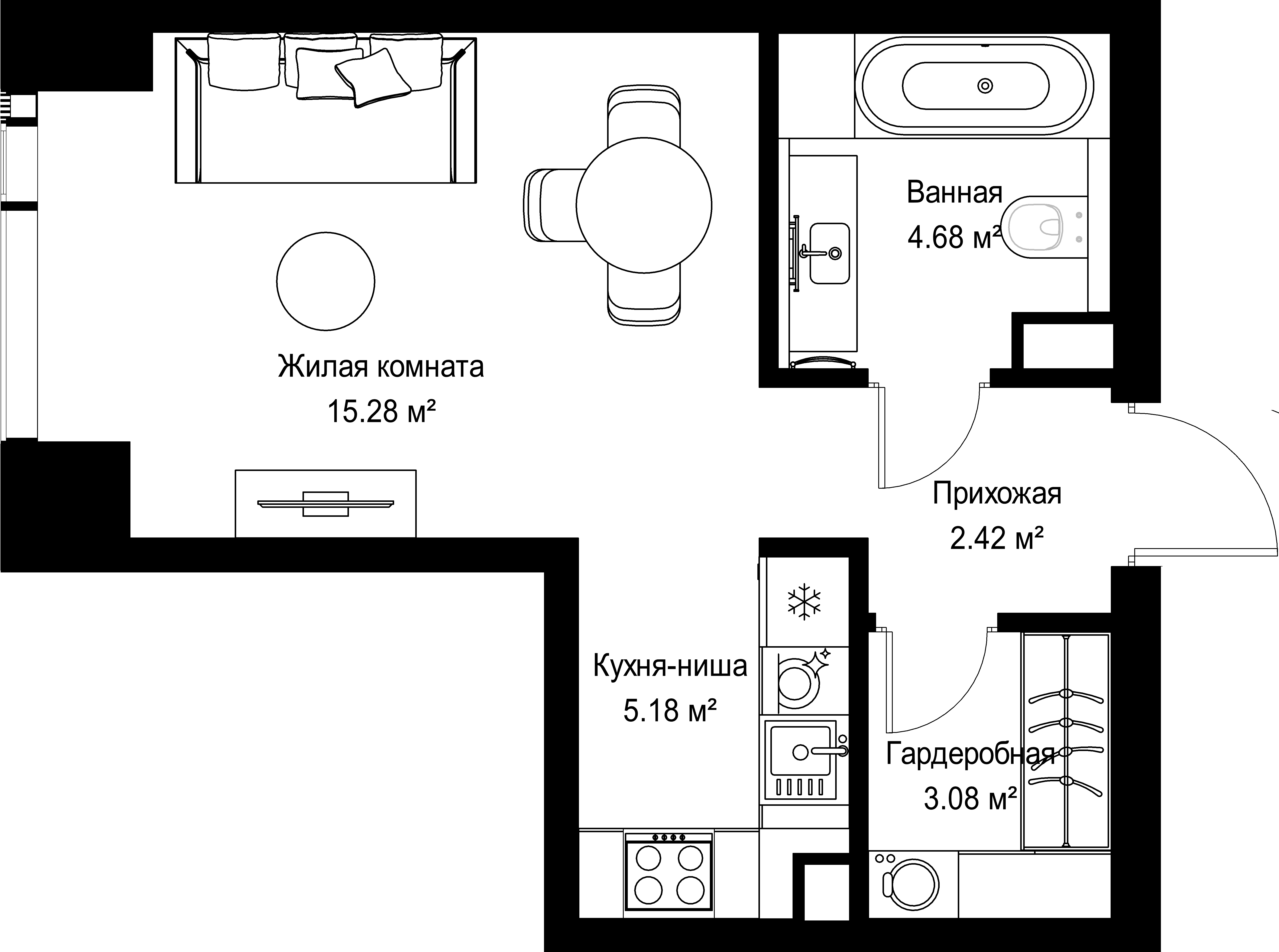 9-комнатная, 30,64 м² — 18 126 624 ₽