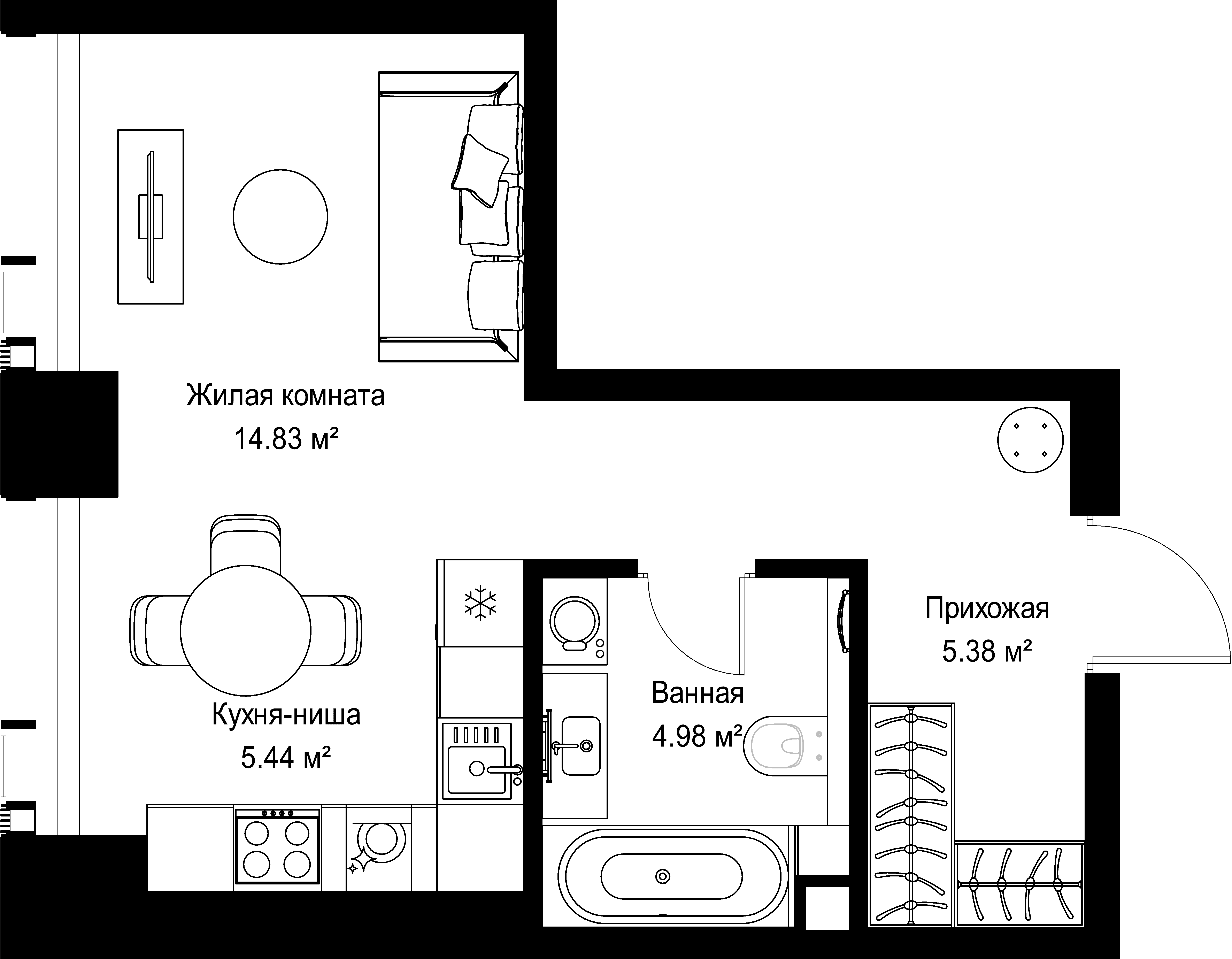 9-комнатная, 30,63 м² — 18 276 921 ₽