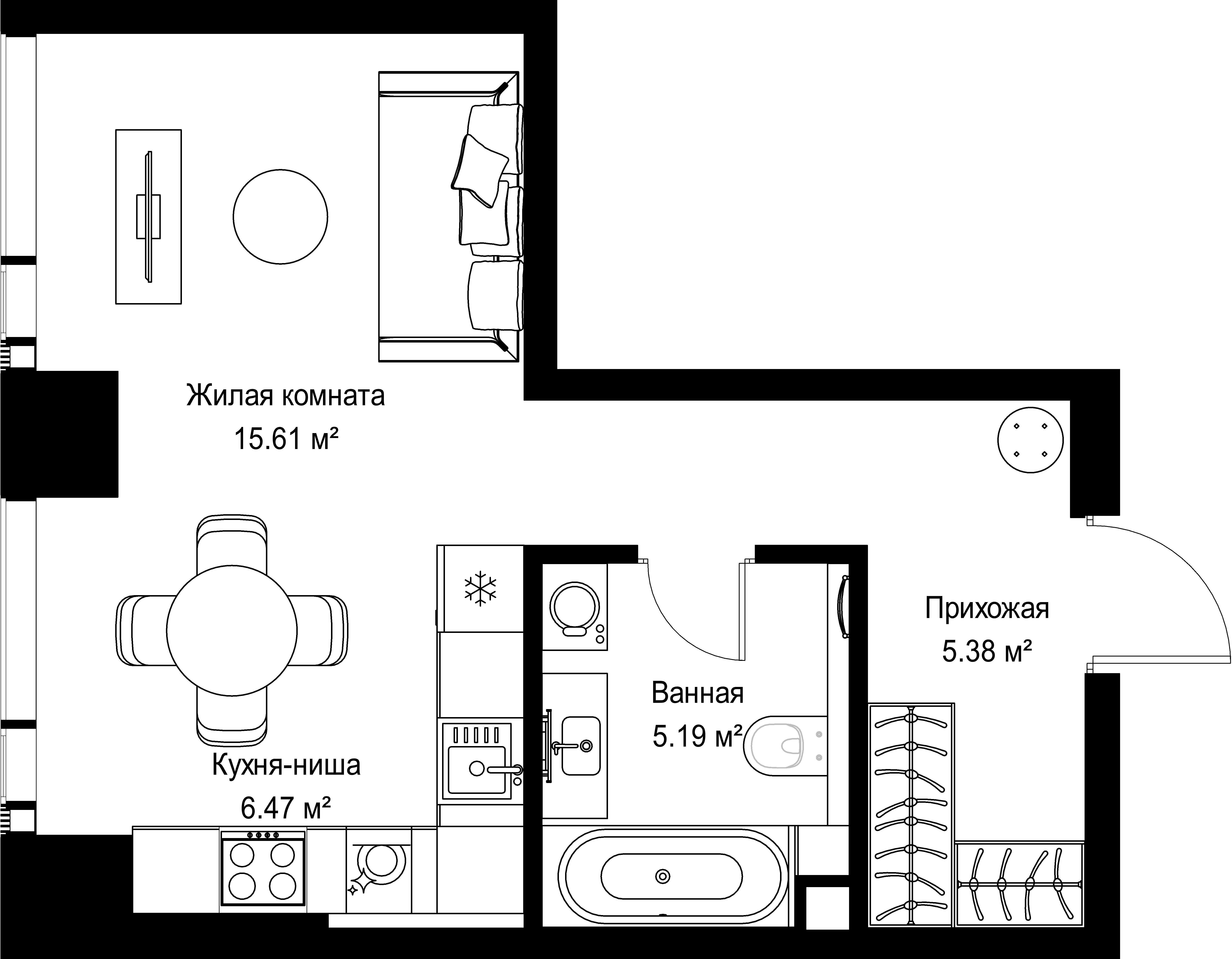 9-комнатная, 32,65 м² — 19 149 225 ₽