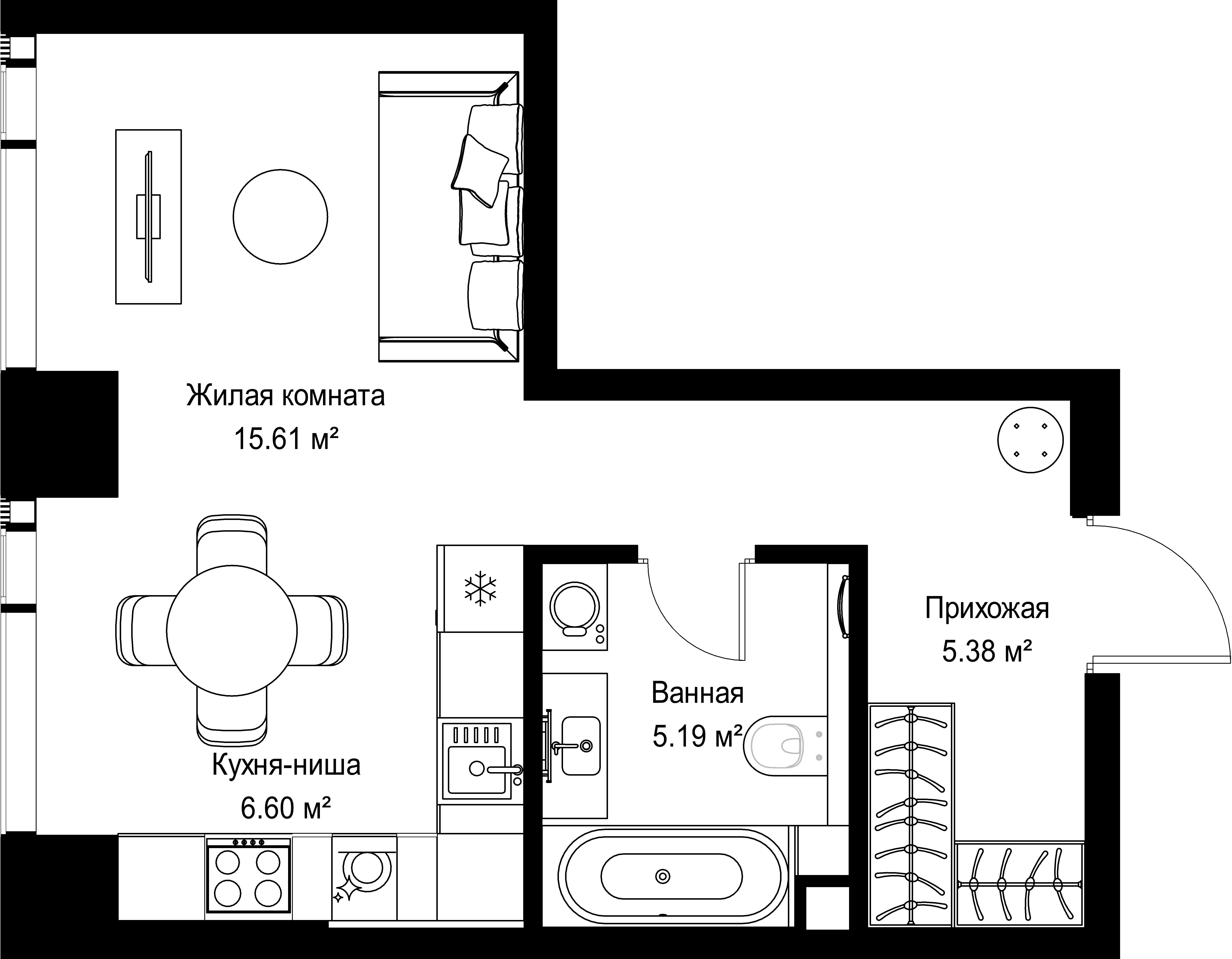 9-комнатная, 32,78 м² — 19 364 785 ₽