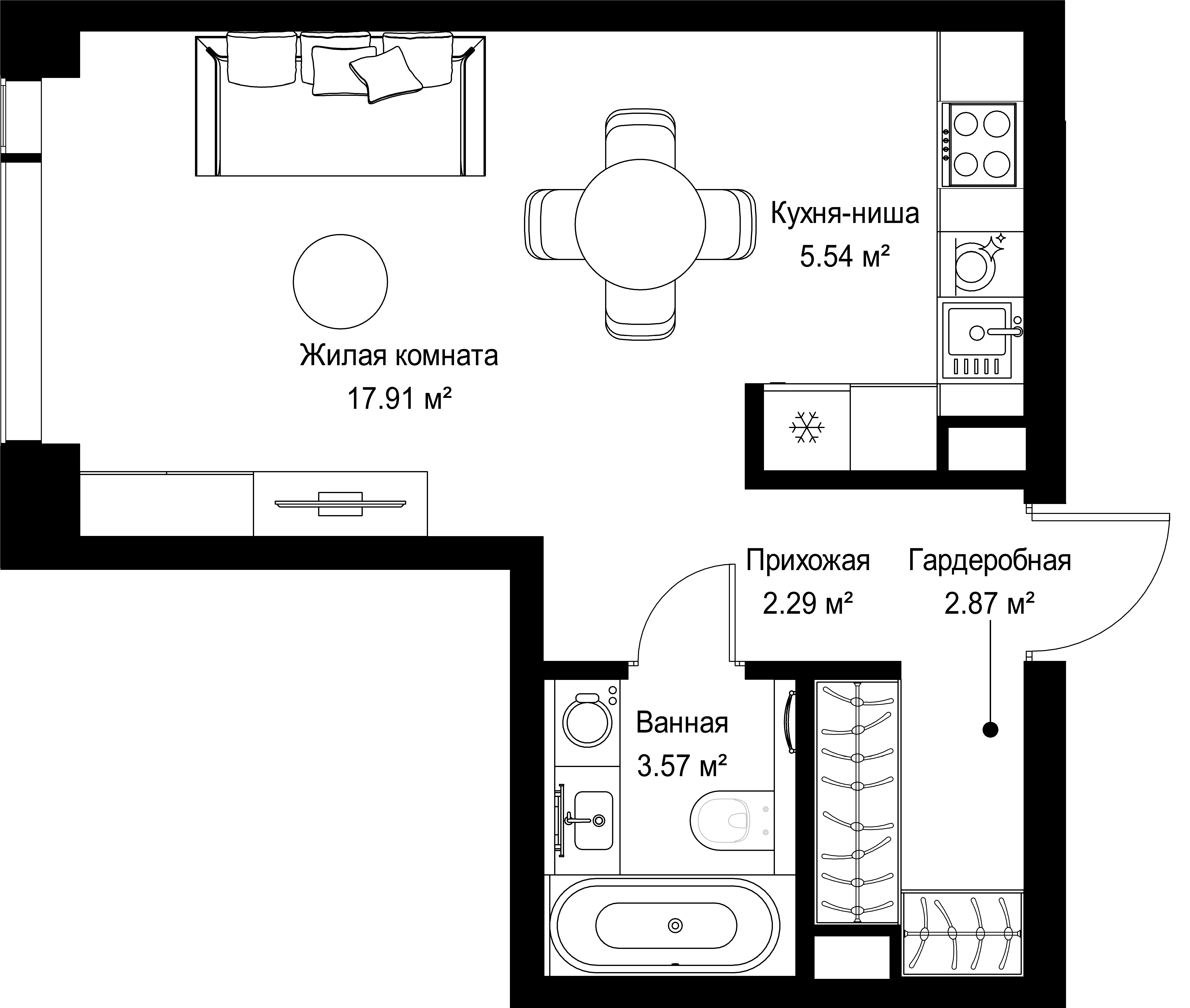 9-комнатная, 32,18 м² — 18 244 451 ₽