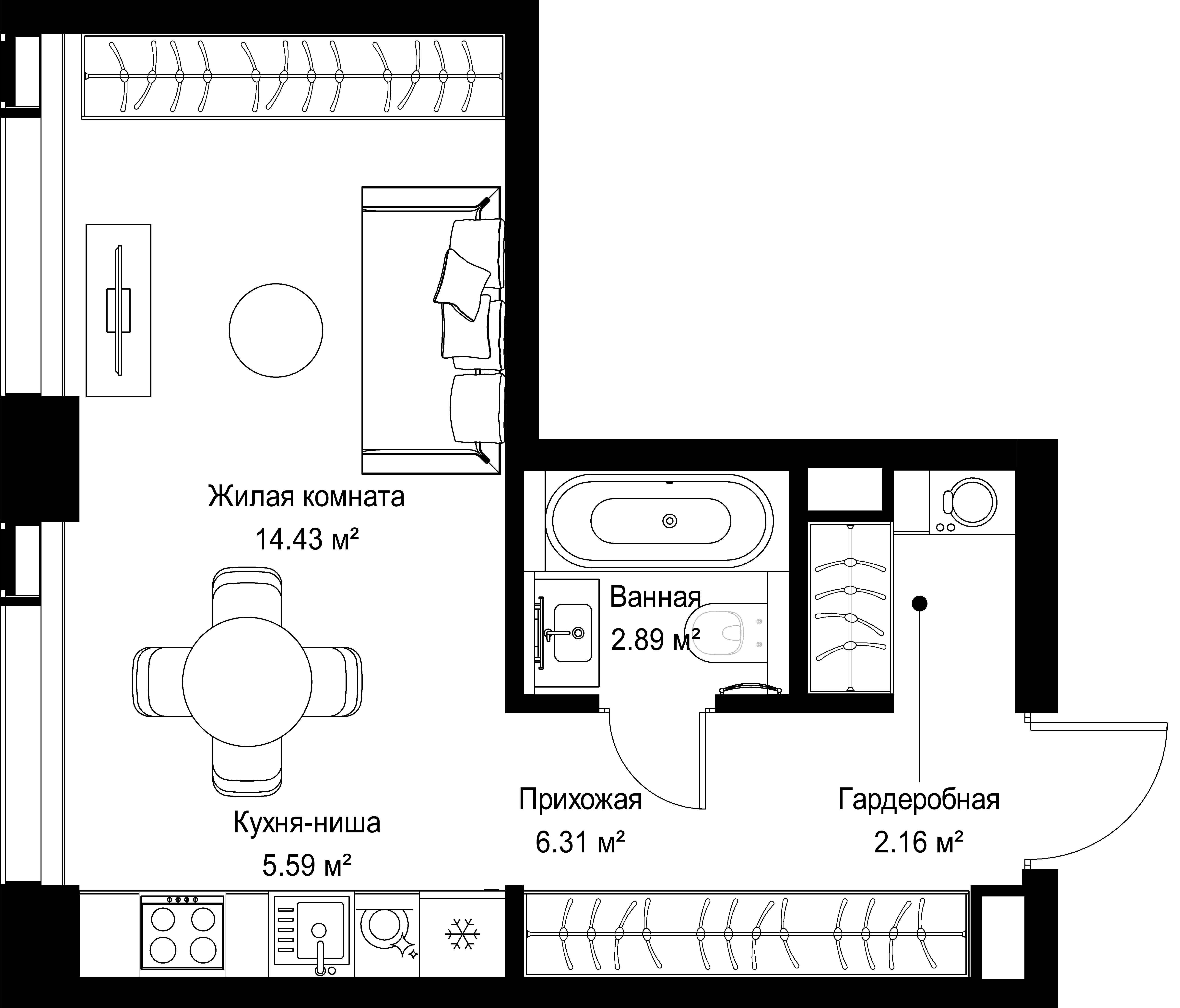 9-комнатная, 31,38 м² — 18 404 370 ₽