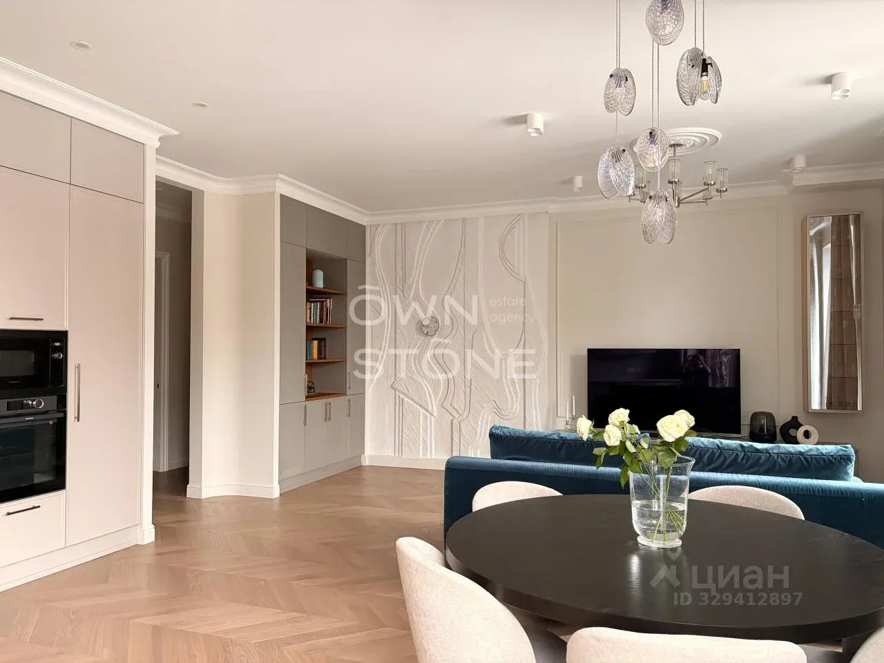 Продается 3-комн. квартира, 111 м² в ЖК «Серебряный фонтан»