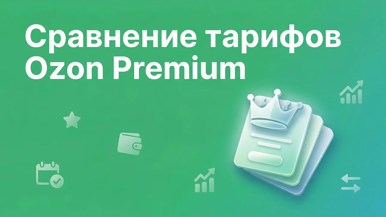 Сравнение тарифов Ozon Premium