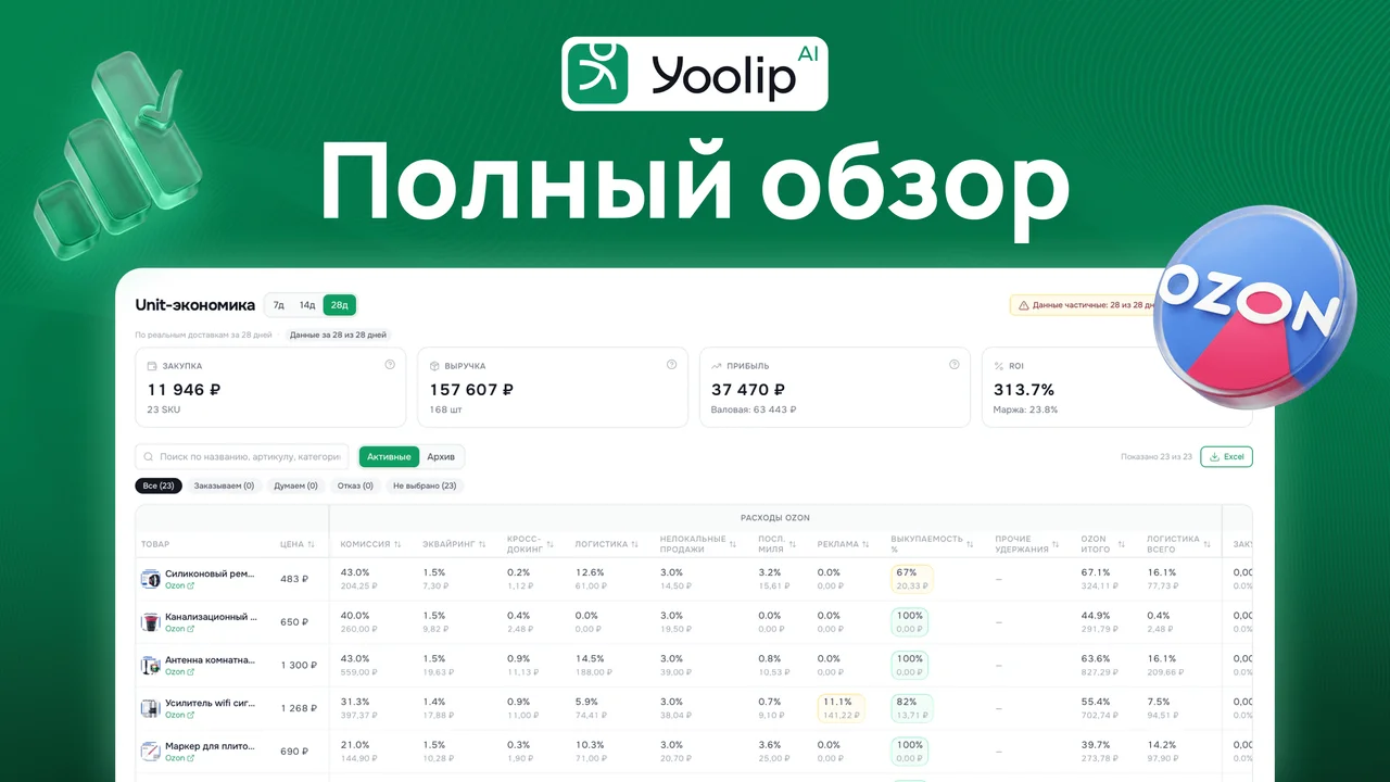 Начало работы с Yoolip