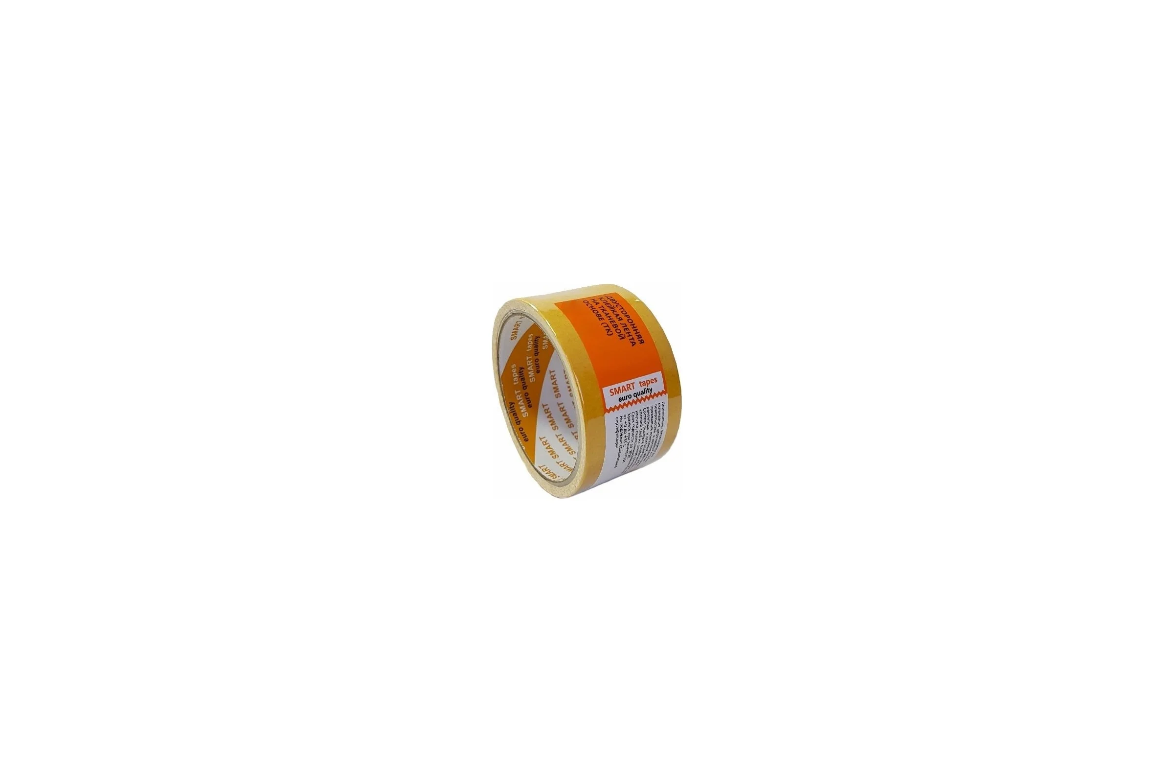 Двусторонняя лента на тканевой основе SMARTTAPES 38 мм, 10 м TK381