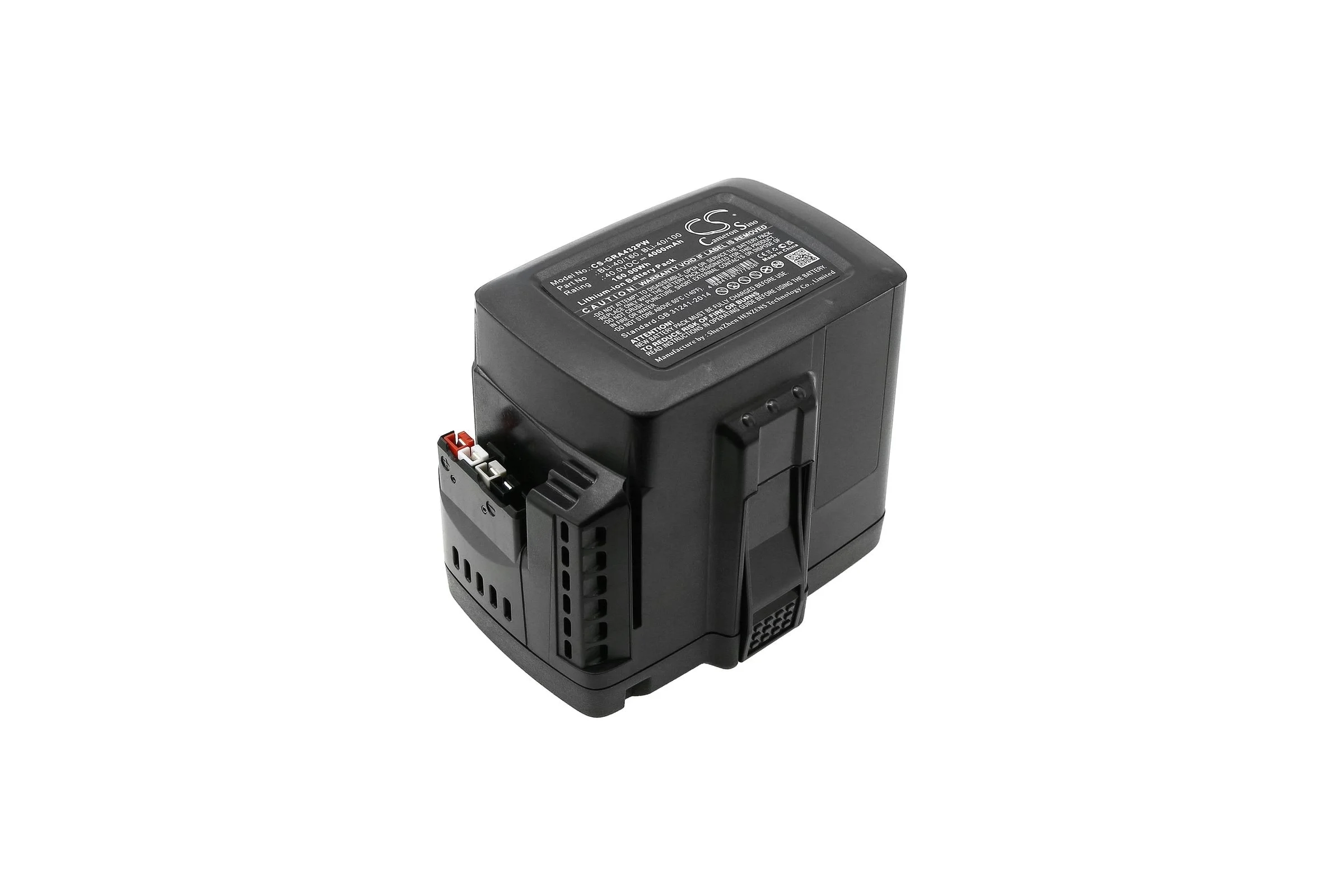 Аккумулятор CS-GRA432PW для Gardena p/n: BLi-40/100, 9842, BLi-40/160, 9843, 40V 4Ah Cameron Sino P102.00115