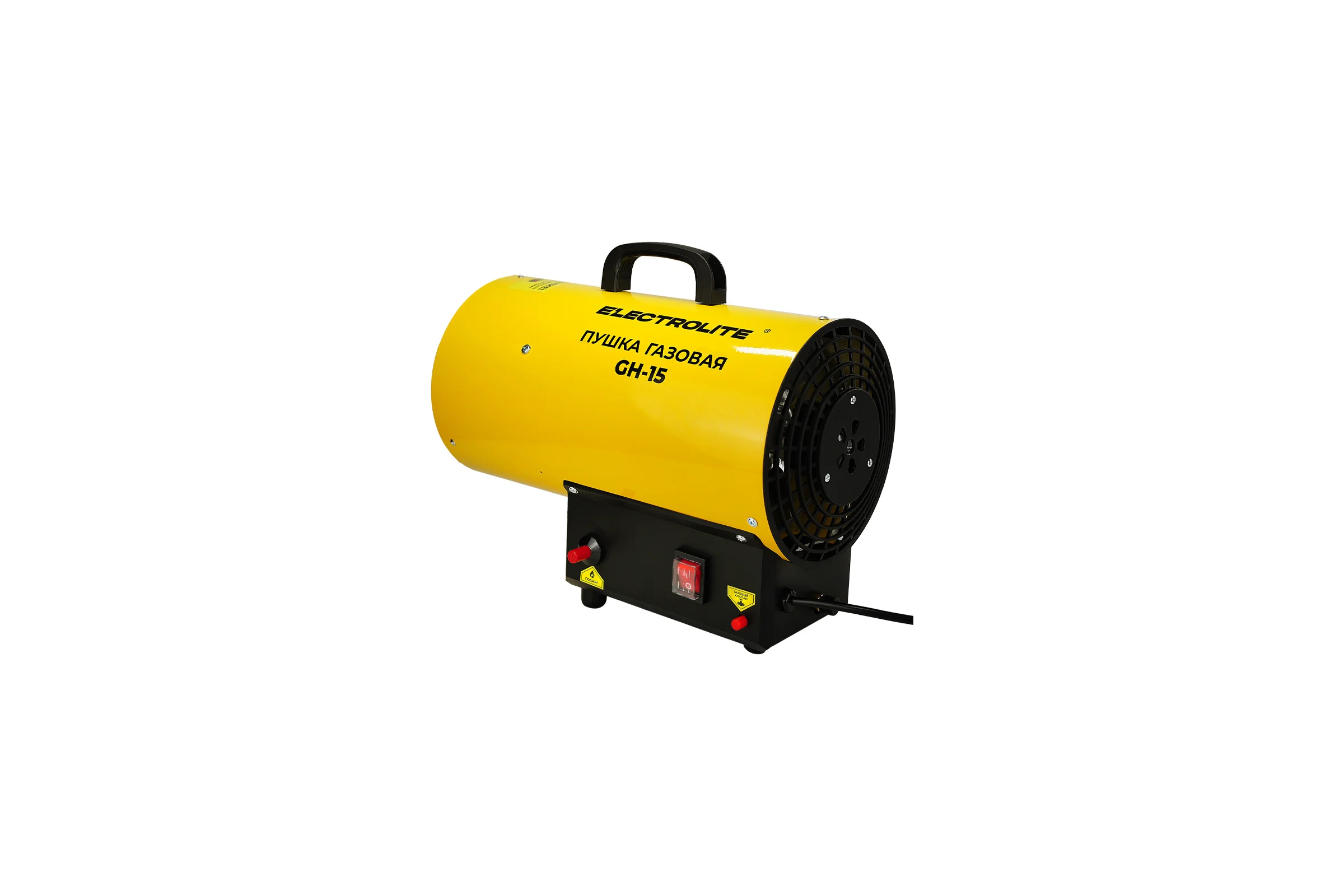 Газовая тепловая пушка Electrolite GH-15 EL (15 кВт, 400 м3, ПРОПАН/БУТАН) 2950