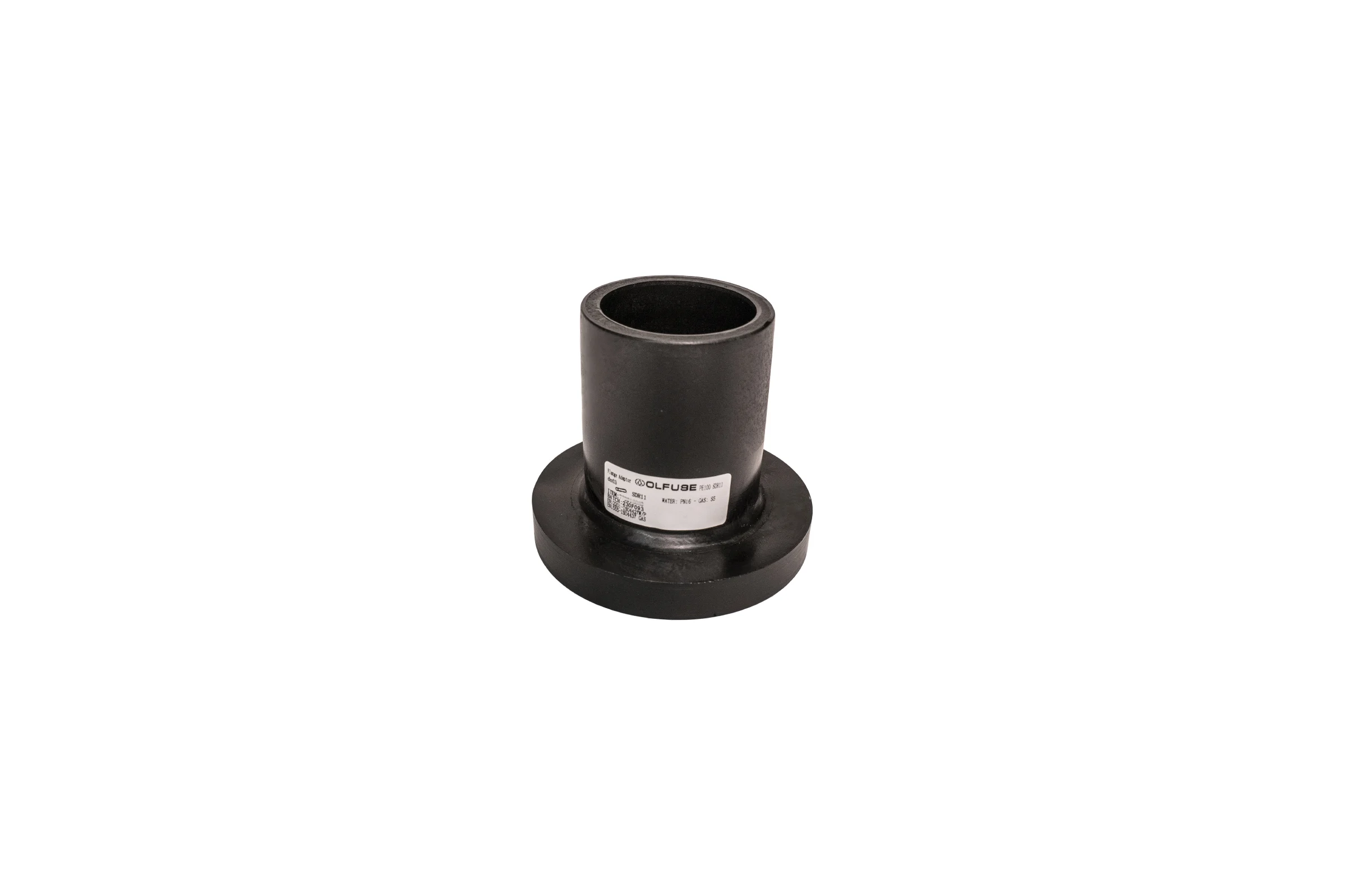 Бурт под фланец OLFUSE длинный pn16 sdr11 pe100 d110, 772216110