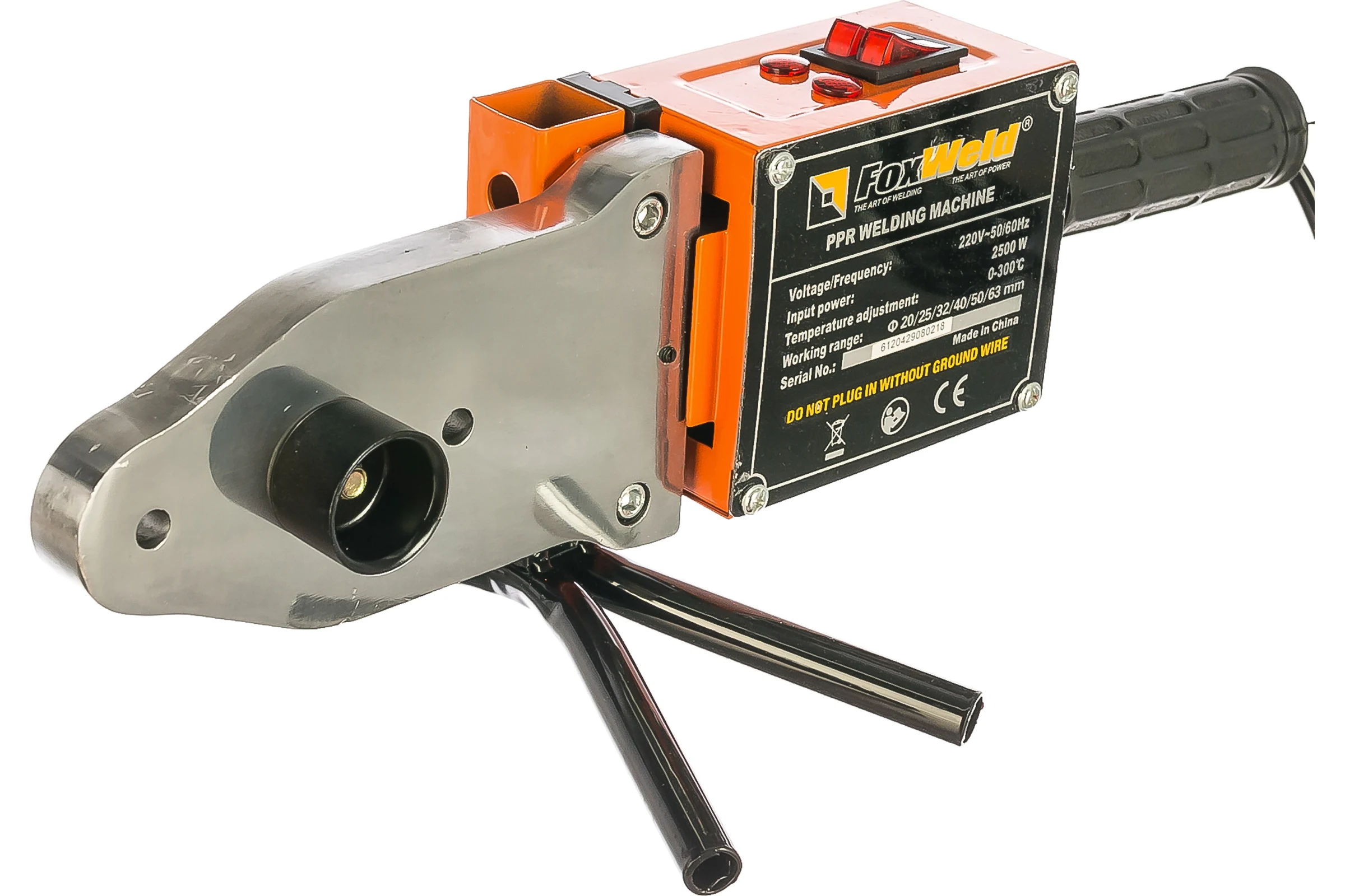 Аппарат для сварки пластиковых труб Foxweld FoxPlastic 2500 ZJM 6120